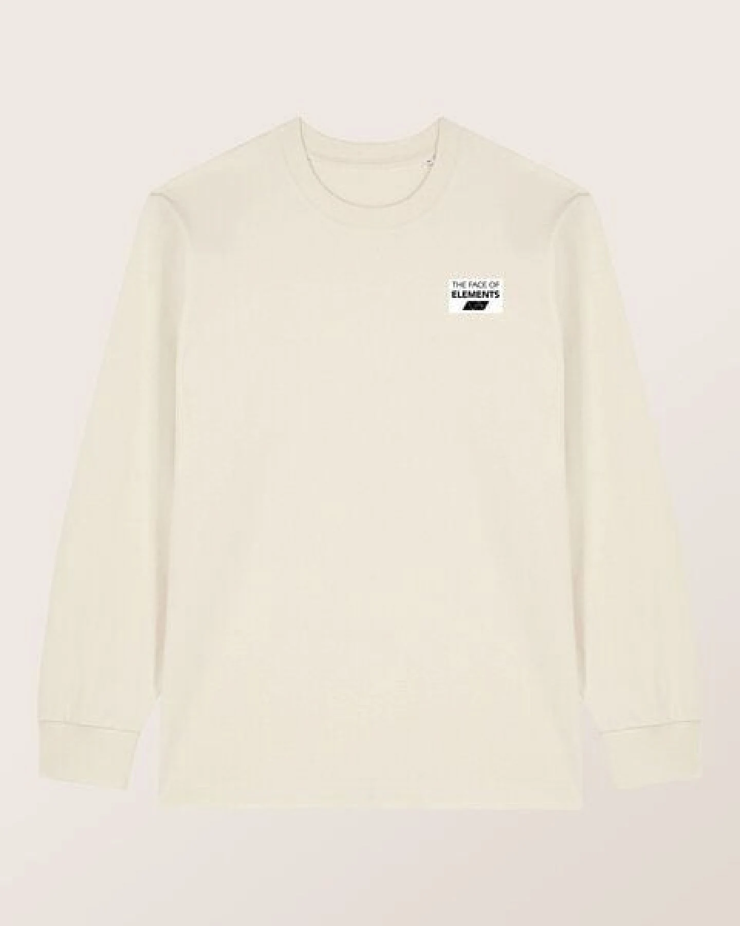 THE FACE OF ELEMENTS PULSE - RELAXED FIT LONGSLEEVE AUS 100% BIO-BAUMWOLLE – Ansicht 3