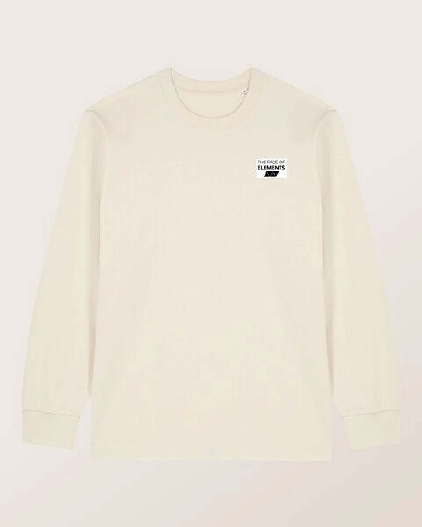 THE FACE OF ELEMENTS PULSE - RELAXED FIT LONGSLEEVE AUS 100% BIO-BAUMWOLLE – Ansicht 4