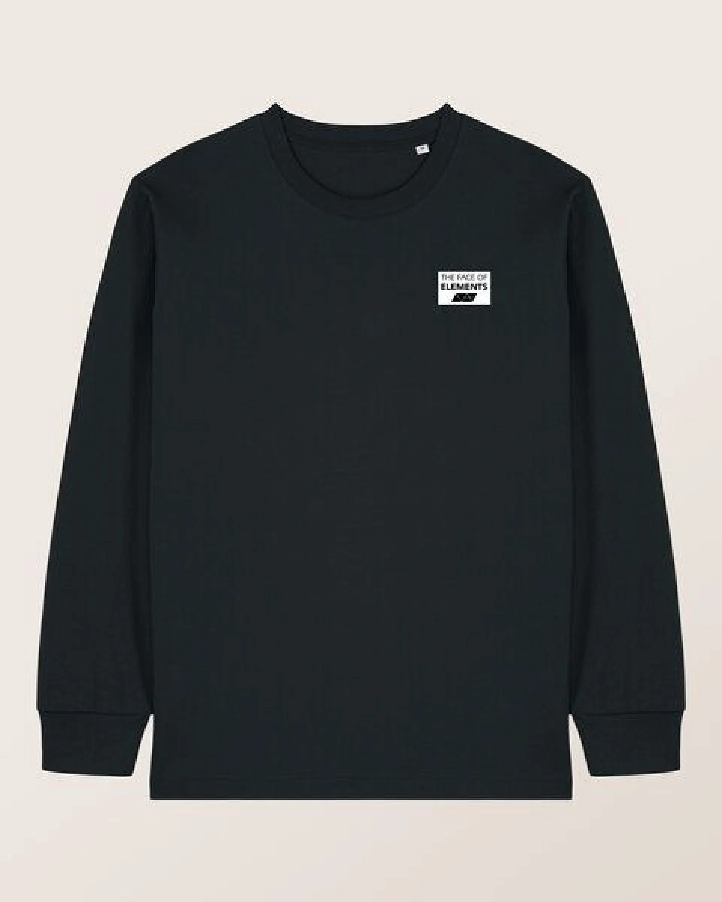 THE FACE OF ELEMENTS PULSE - RELAXED FIT LONGSLEEVE AUS 100% BIO-BAUMWOLLE – Ansicht 3