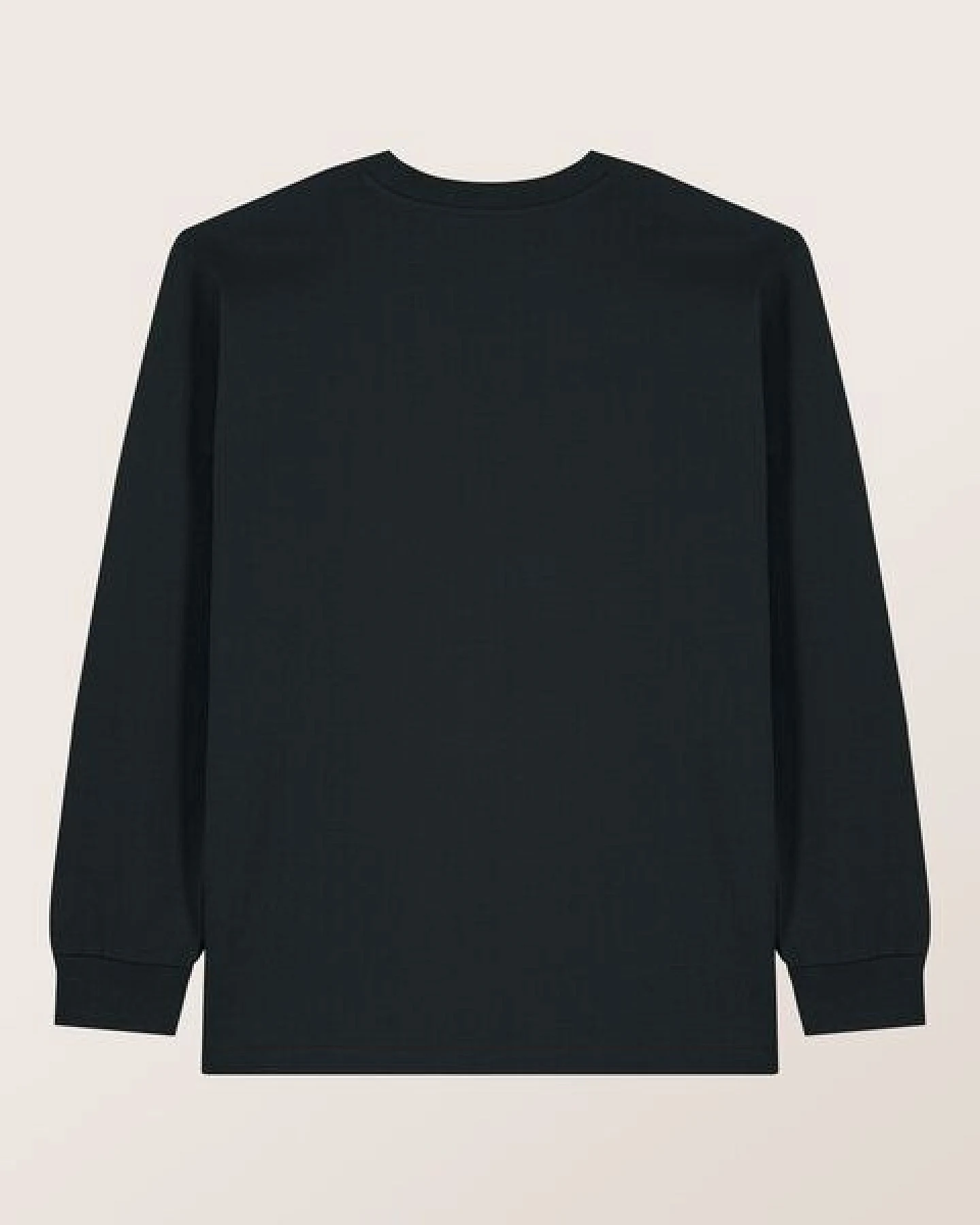 THE FACE OF ELEMENTS PULSE - RELAXED FIT LONGSLEEVE AUS 100% BIO-BAUMWOLLE – Ansicht 4