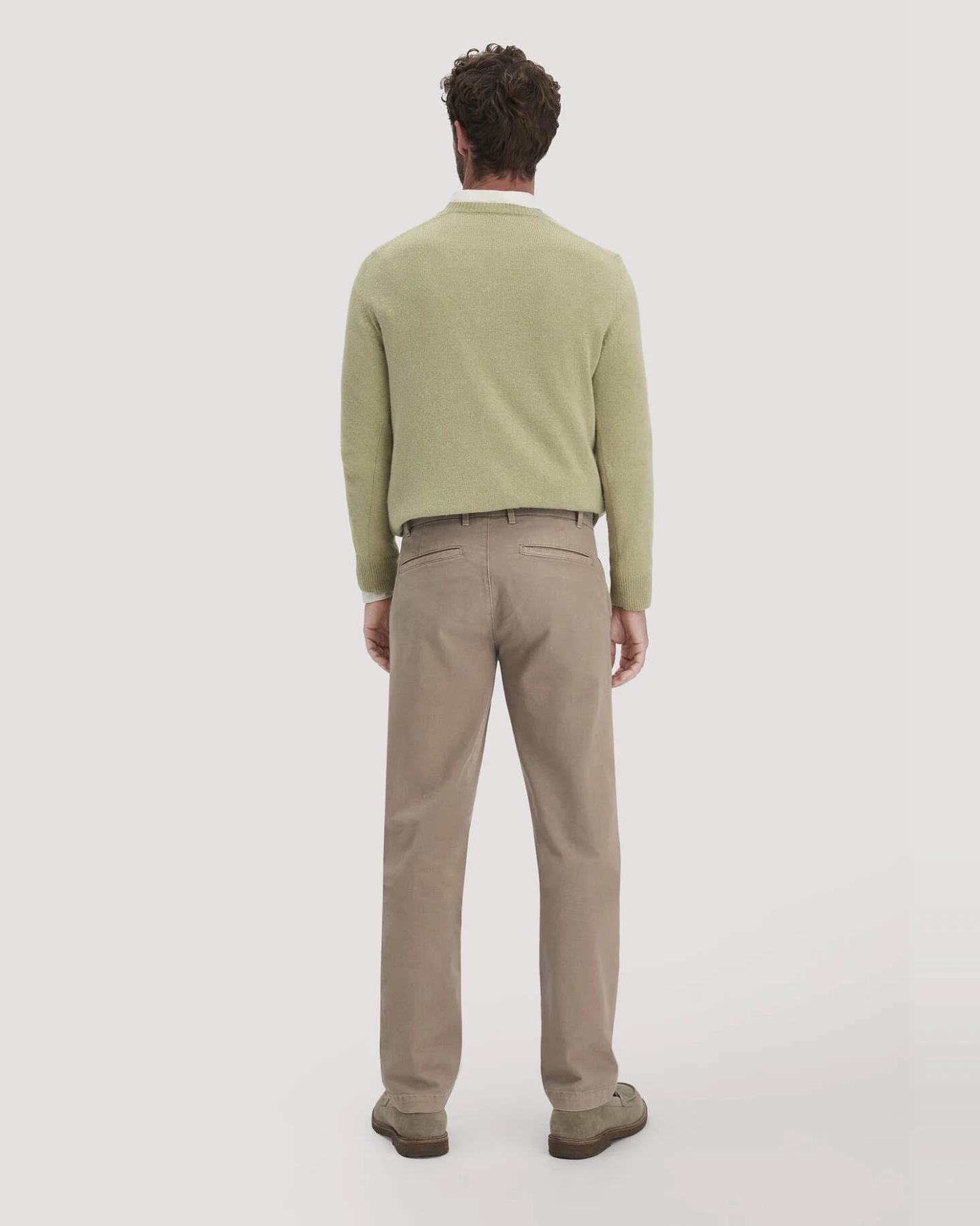 hessnatur Herren Chino LENN Regular aus Bio-Baumwolle - braun - Größe 36/32 – Ansicht 2