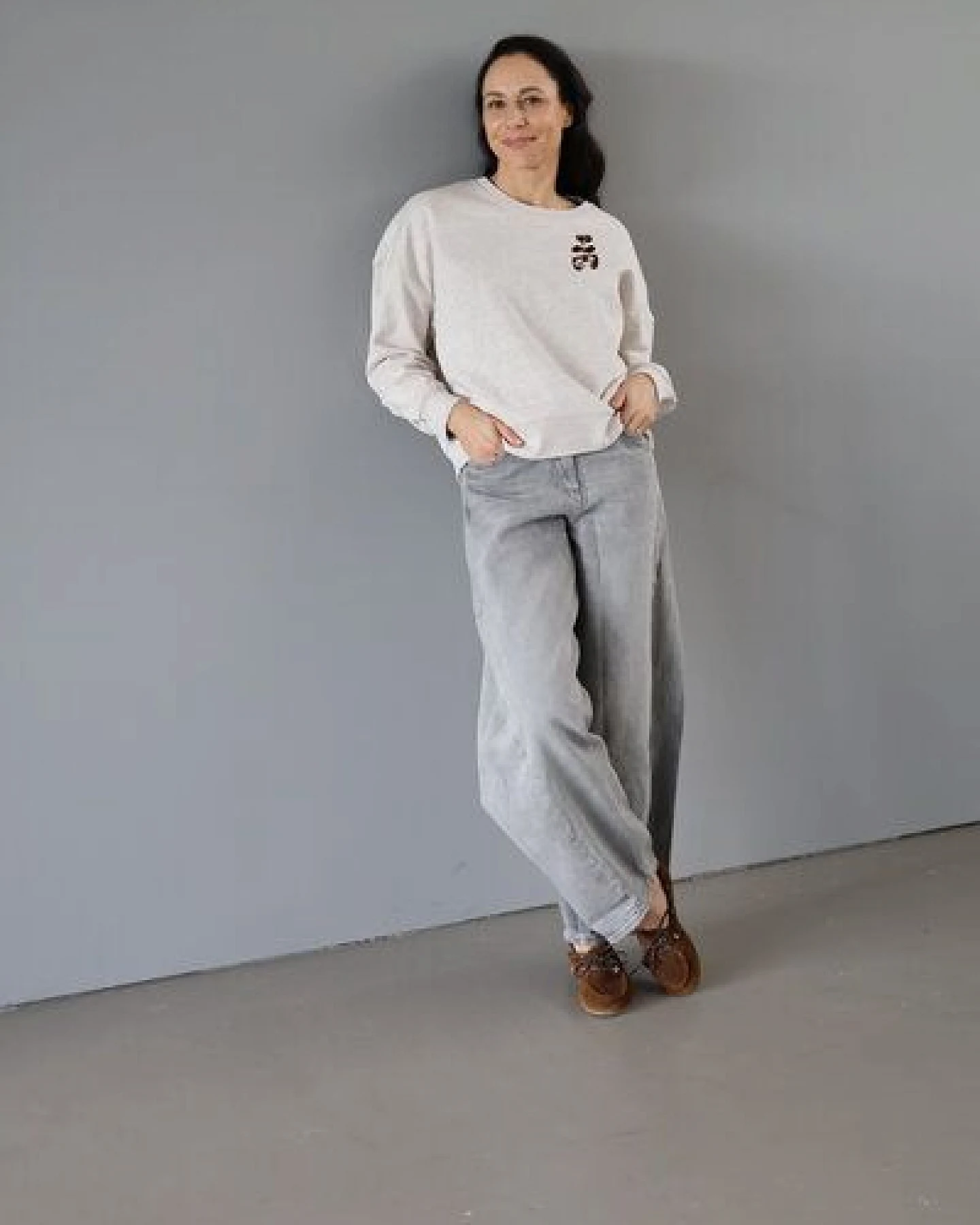 Kultgut Artdesign - Pure Softly - Atmungsaktiver Pulloversweater / Laissez les fleurs – Ansicht 2