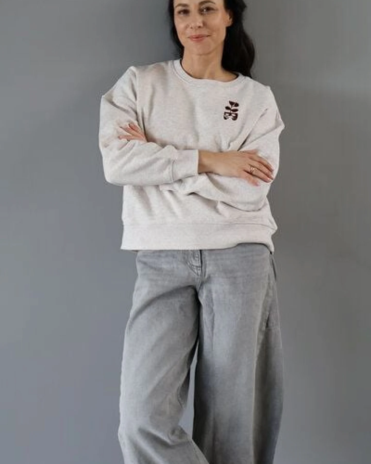 Kultgut Artdesign - Pure Softly - Atmungsaktiver Pulloversweater / Laissez les fleurs – Ansicht 3