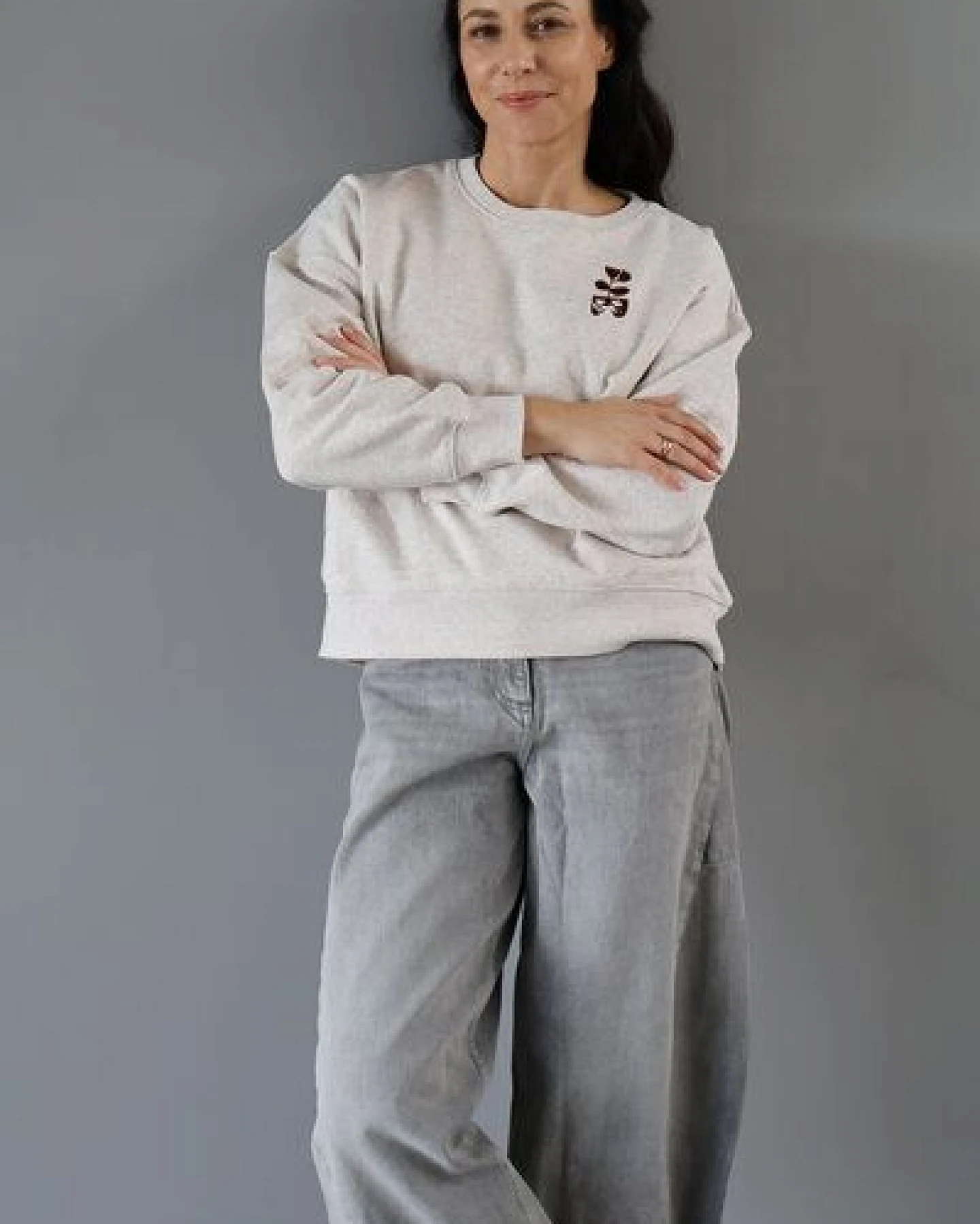 Kultgut Artdesign - Pure Softly - Atmungsaktiver Pulloversweater / Laissez les fleurs – Ansicht 3