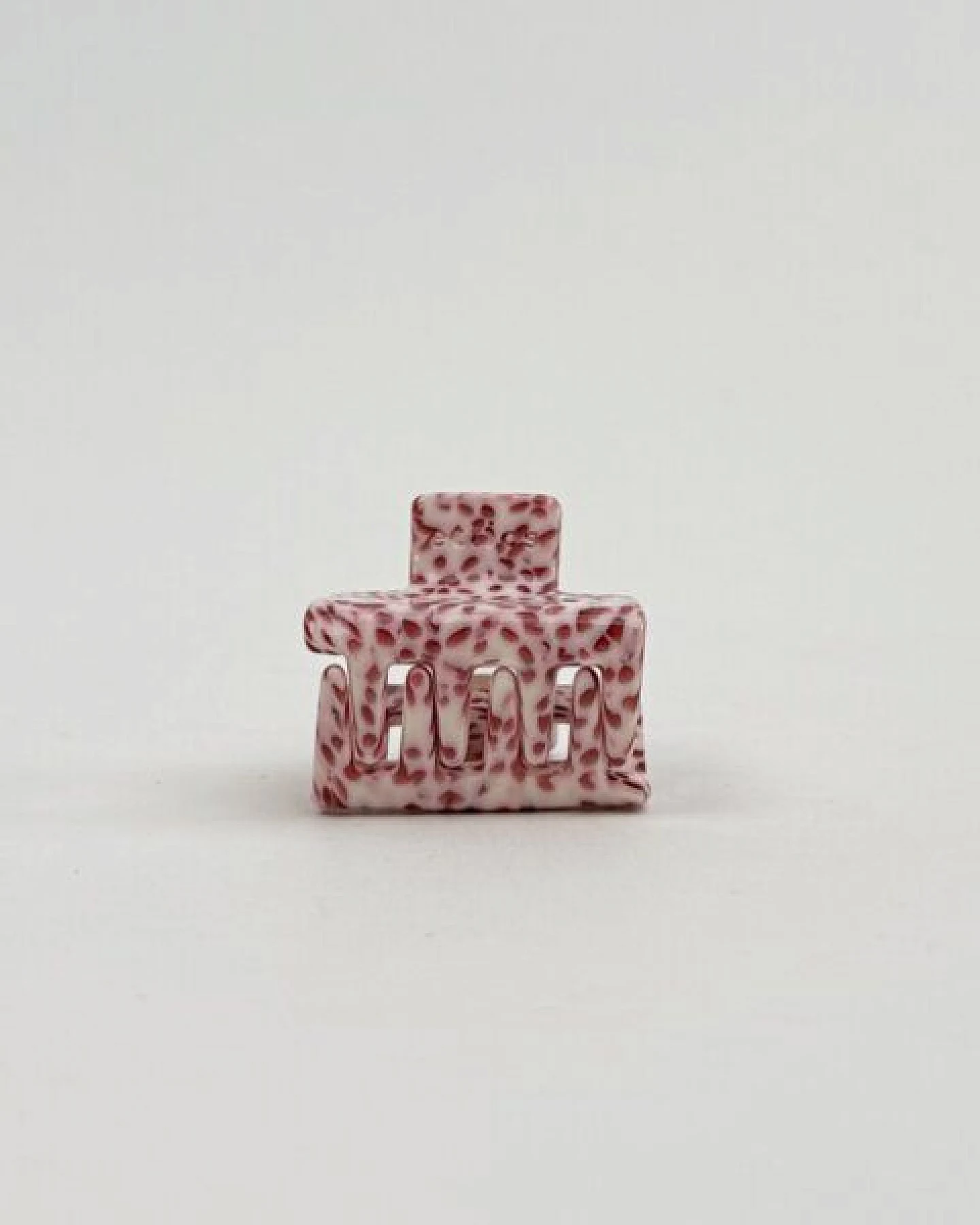 ettics STUDIO spange square small dots red – Ansicht 2