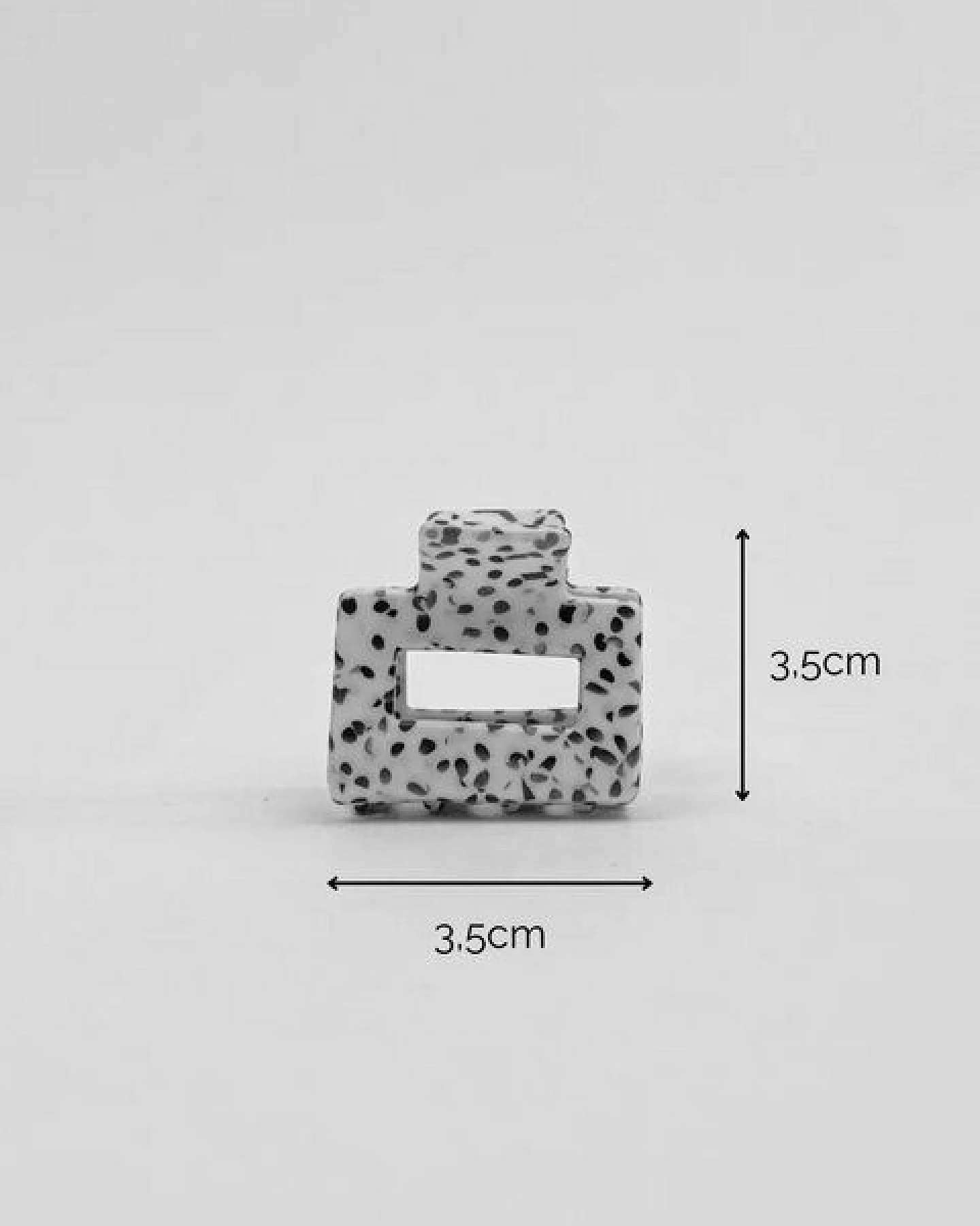 ettics STUDIO spange square small dots green – Ansicht 2