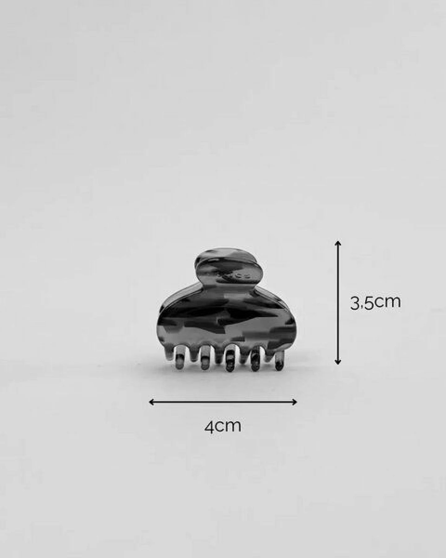 ettics STUDIO spange full oval mini retro marble – Ansicht 3