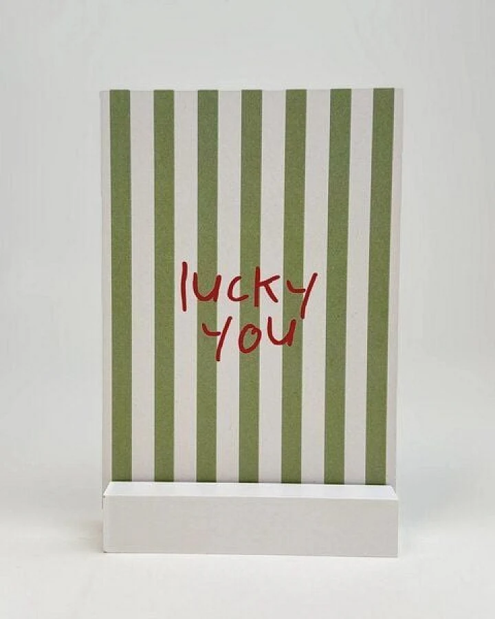 postkarte ettics STUDIO - lucky you
