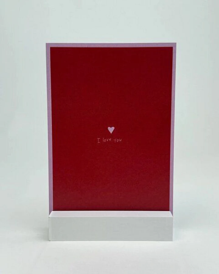 postkarte ettics STUDIO - I love you