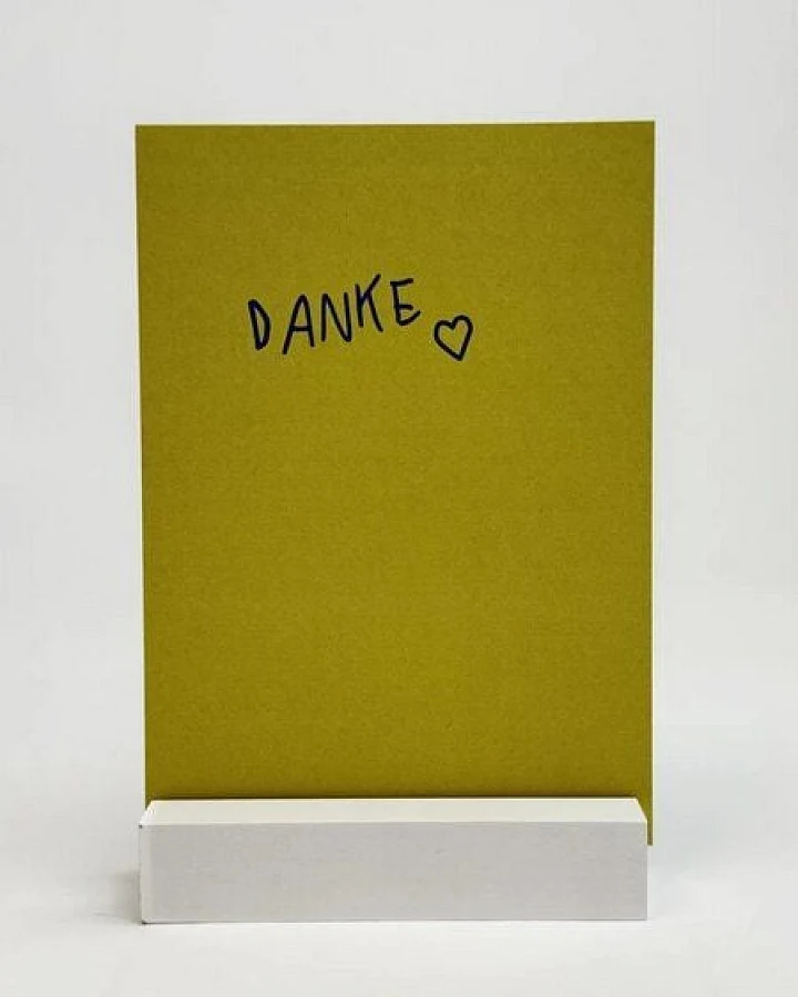 postkarte ettics STUDIO - DANKE