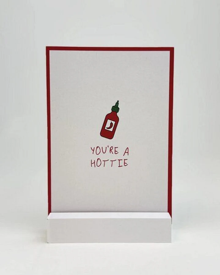 postkarte ettics STUDIO - you're a hottie