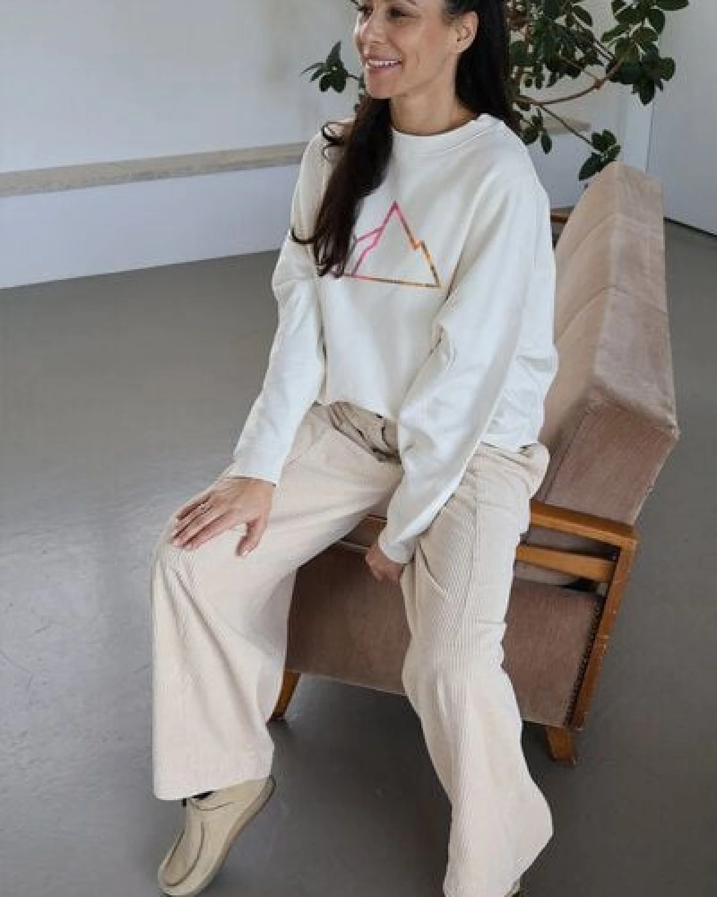 Kultgut Artdesign - Biofair- Kuscheliger Sweatpullover / SundownMountain – Ansicht 3
