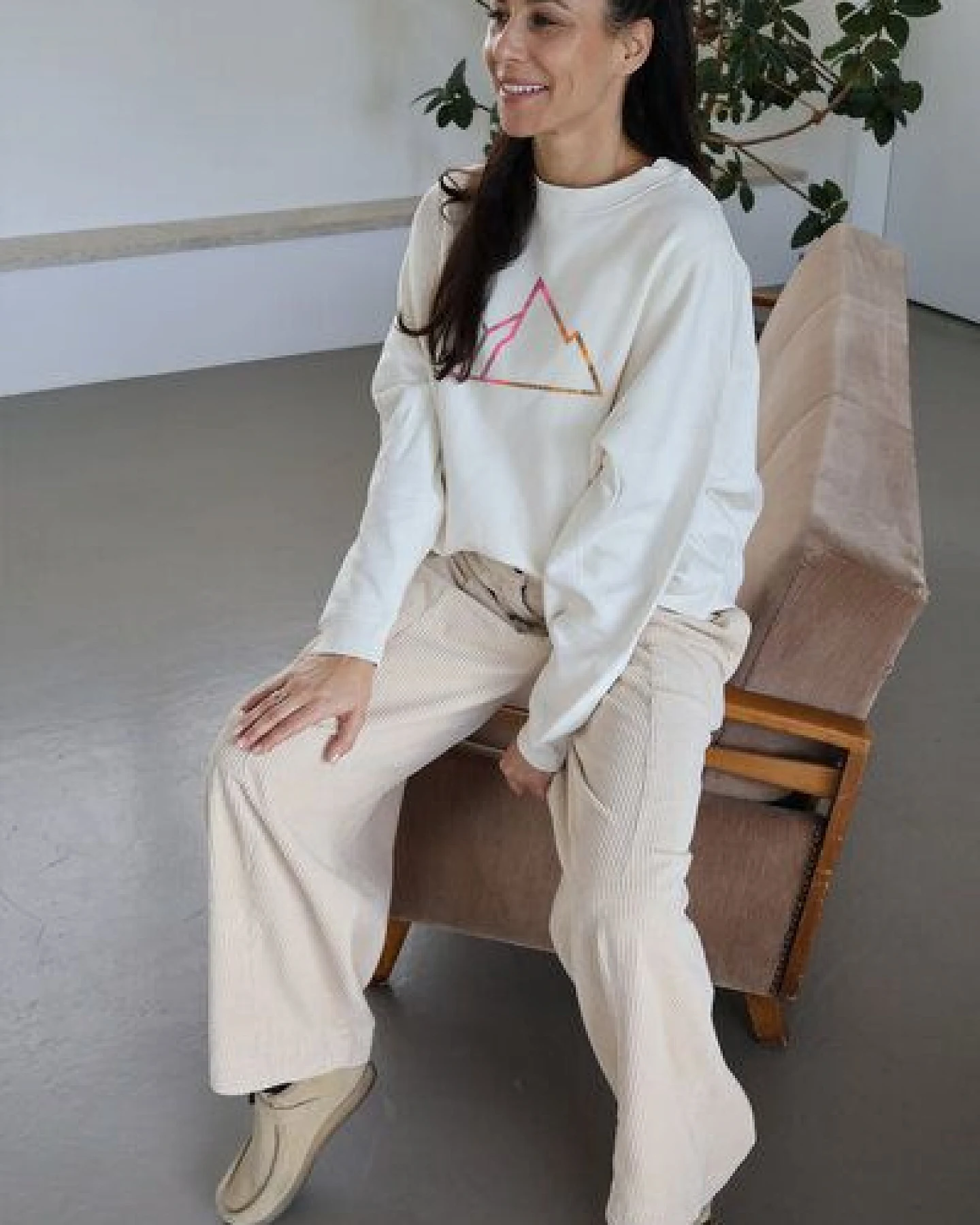 Kultgut Artdesign - Biofair- Kuscheliger Sweatpullover / SundownMountain – Ansicht 3