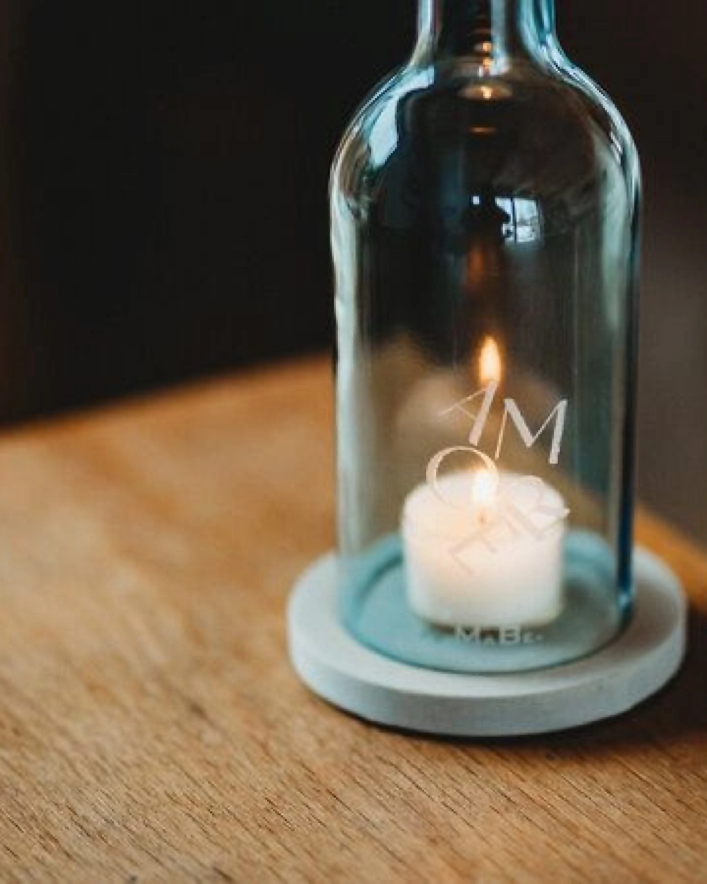 MaBe AMORE - Liebe - Love - Amour - das nachhaltige Windlicht für Verliebte – Ansicht 3