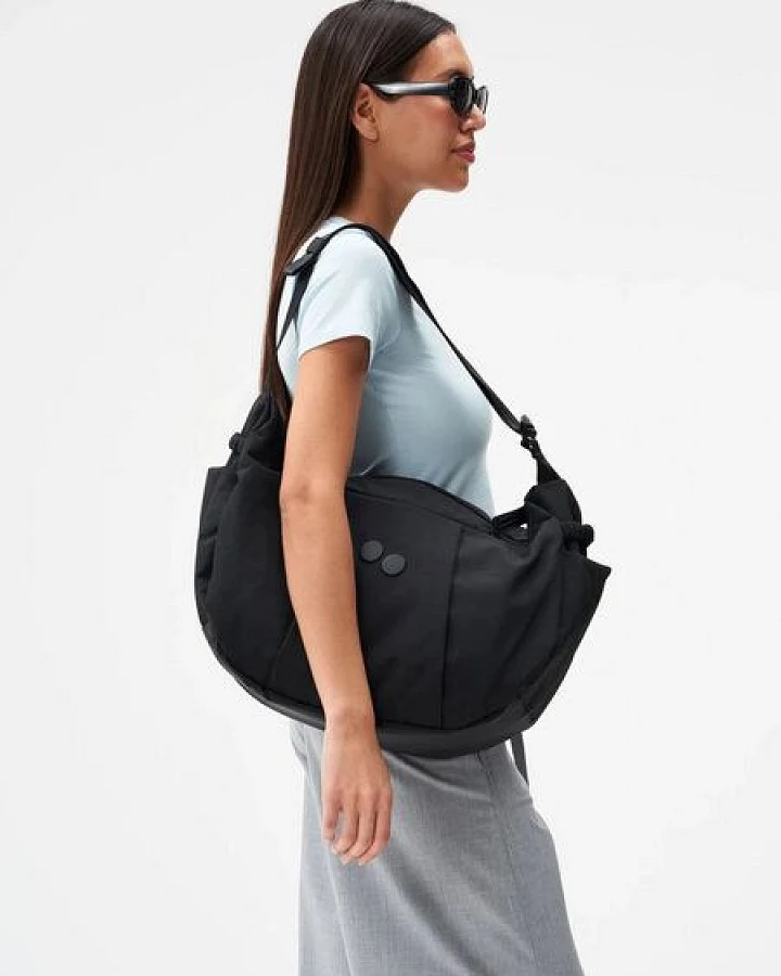 pinqponq Krumm Large Crinkle Black