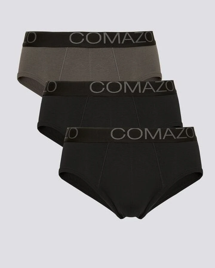 comazo|earth Fairtrade Retro-Slip 3-er Pack