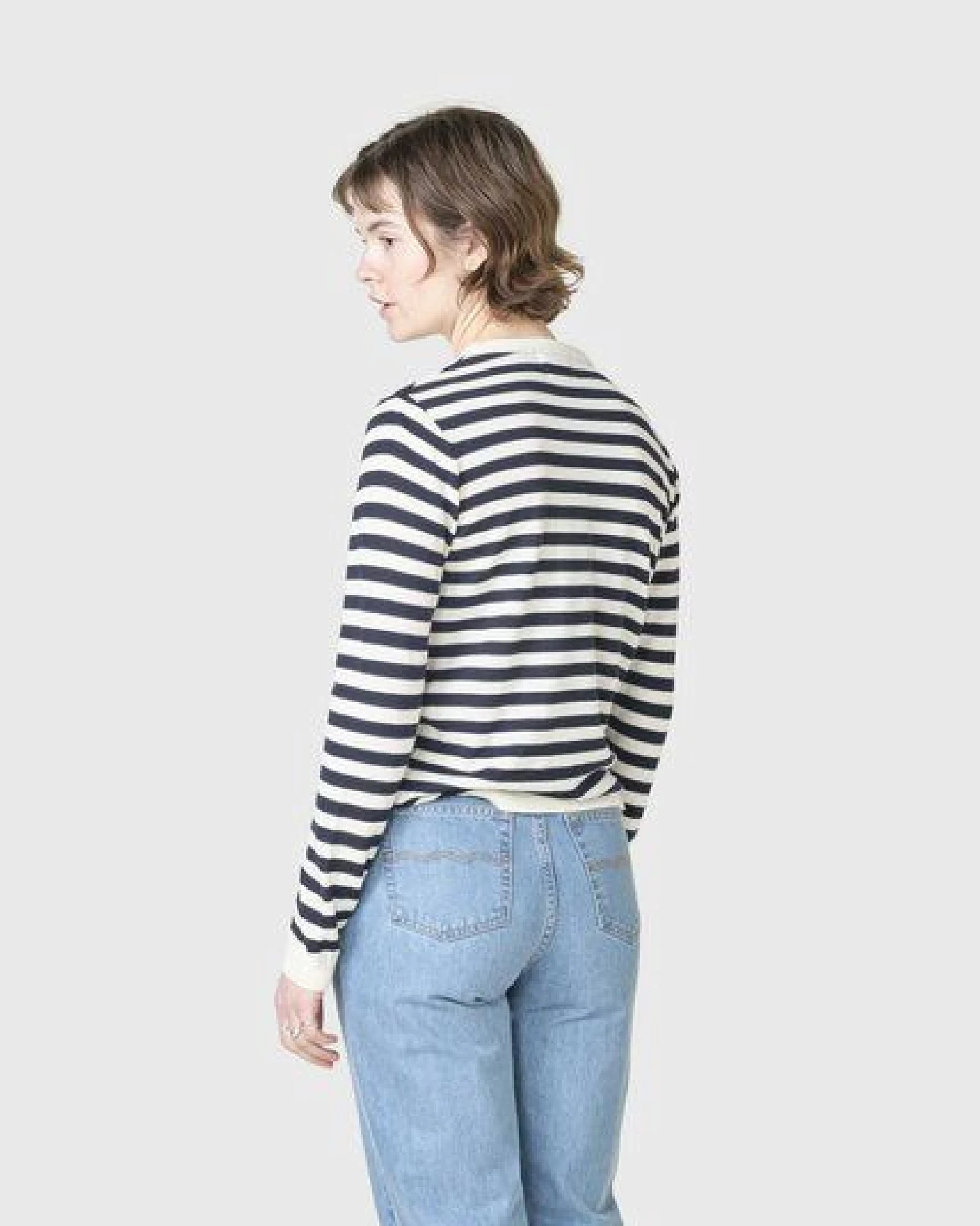 Klitmøller Strickpullover Basic Stripe Merino Knit – Ansicht 4