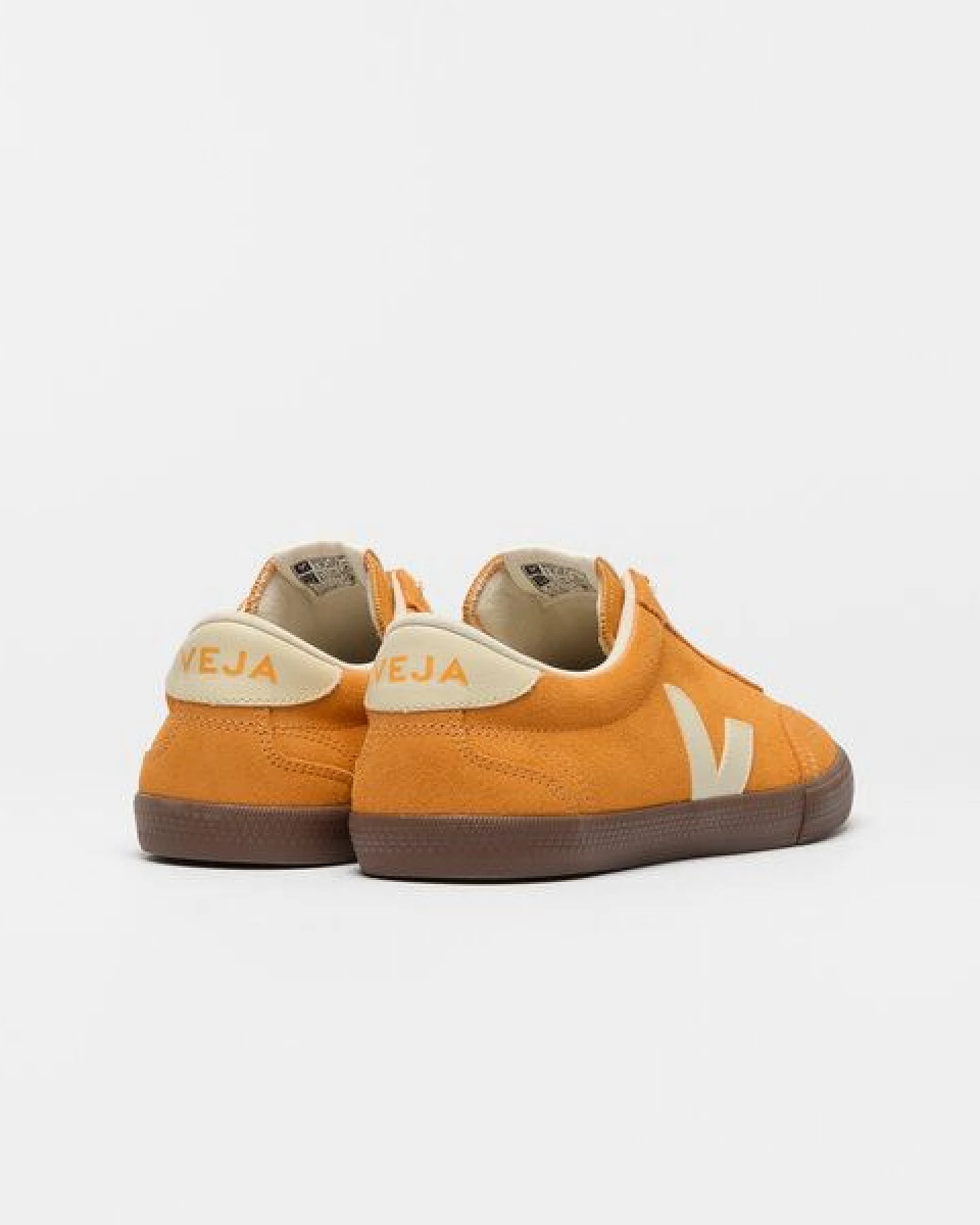 Veja Damen-Sneaker Volley Suede Mango Calcaire Bark – Ansicht 3