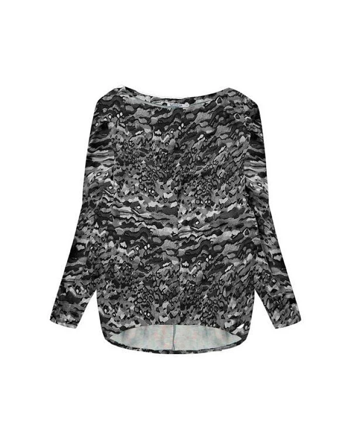 WiDDA berlin Gemustertes Oversize Longsleeve SLABBY aus ECOVERO