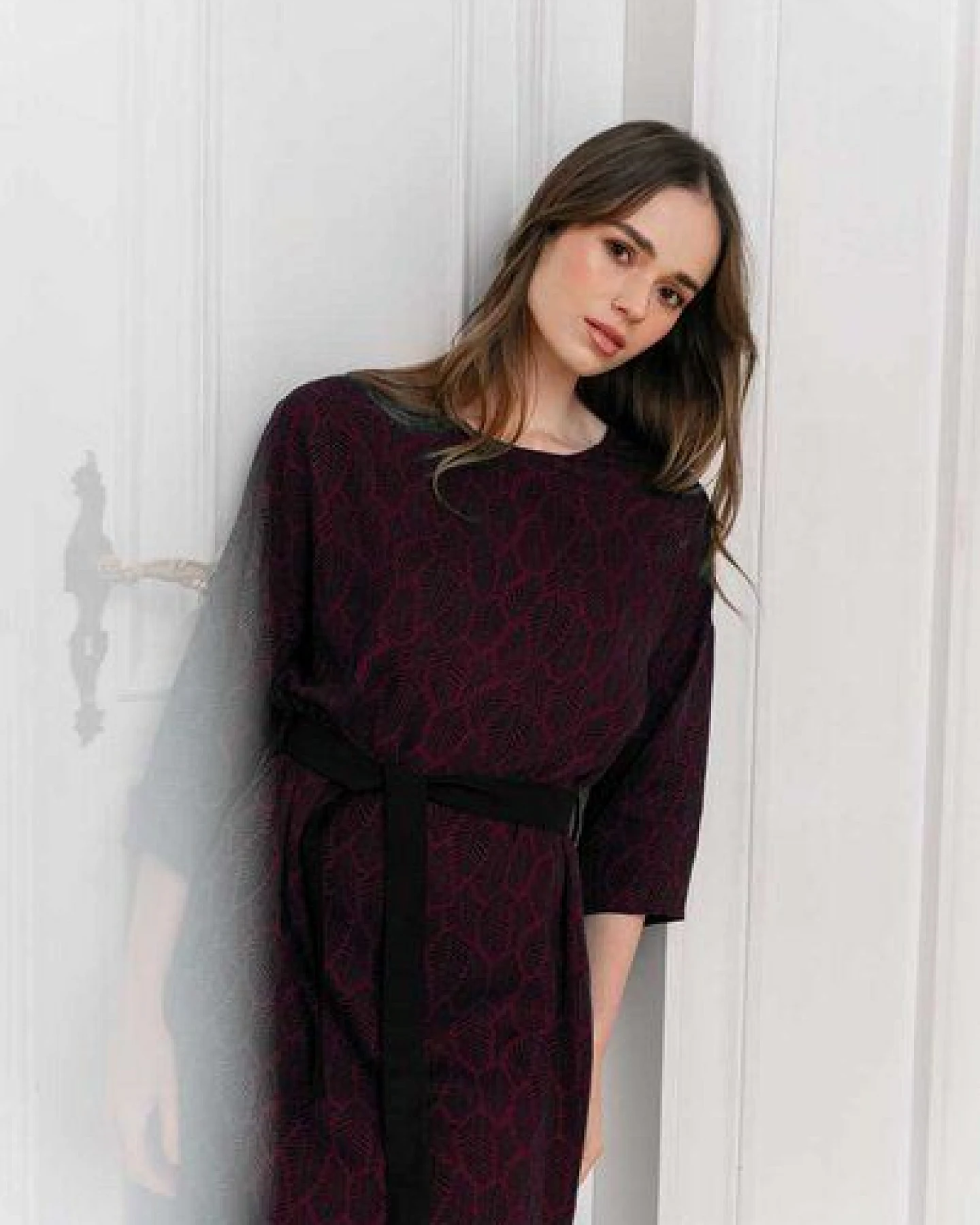 WiDDA berlin Kleid PURA beere aus ECOVERO® – Ansicht 4