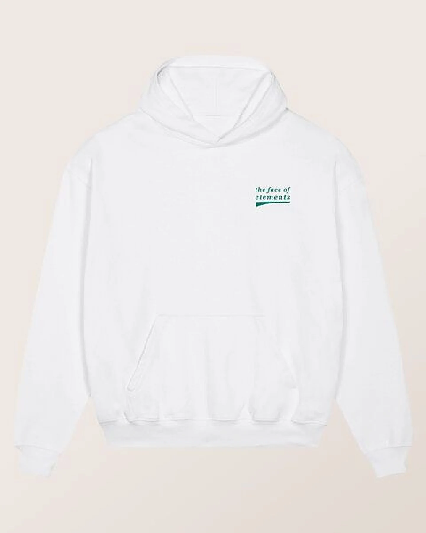 THE FACE OF ELEMENTS STATEMENT - OVERSIZED FIT HOODIE AUS 100% BIO-BAUMWOLLE – Ansicht 3