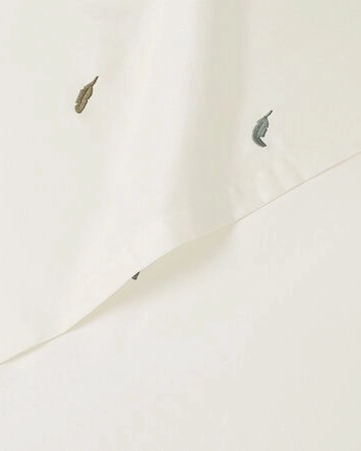 Yumeko Kinderlaken Baumwollsatin Feather – Ansicht 2