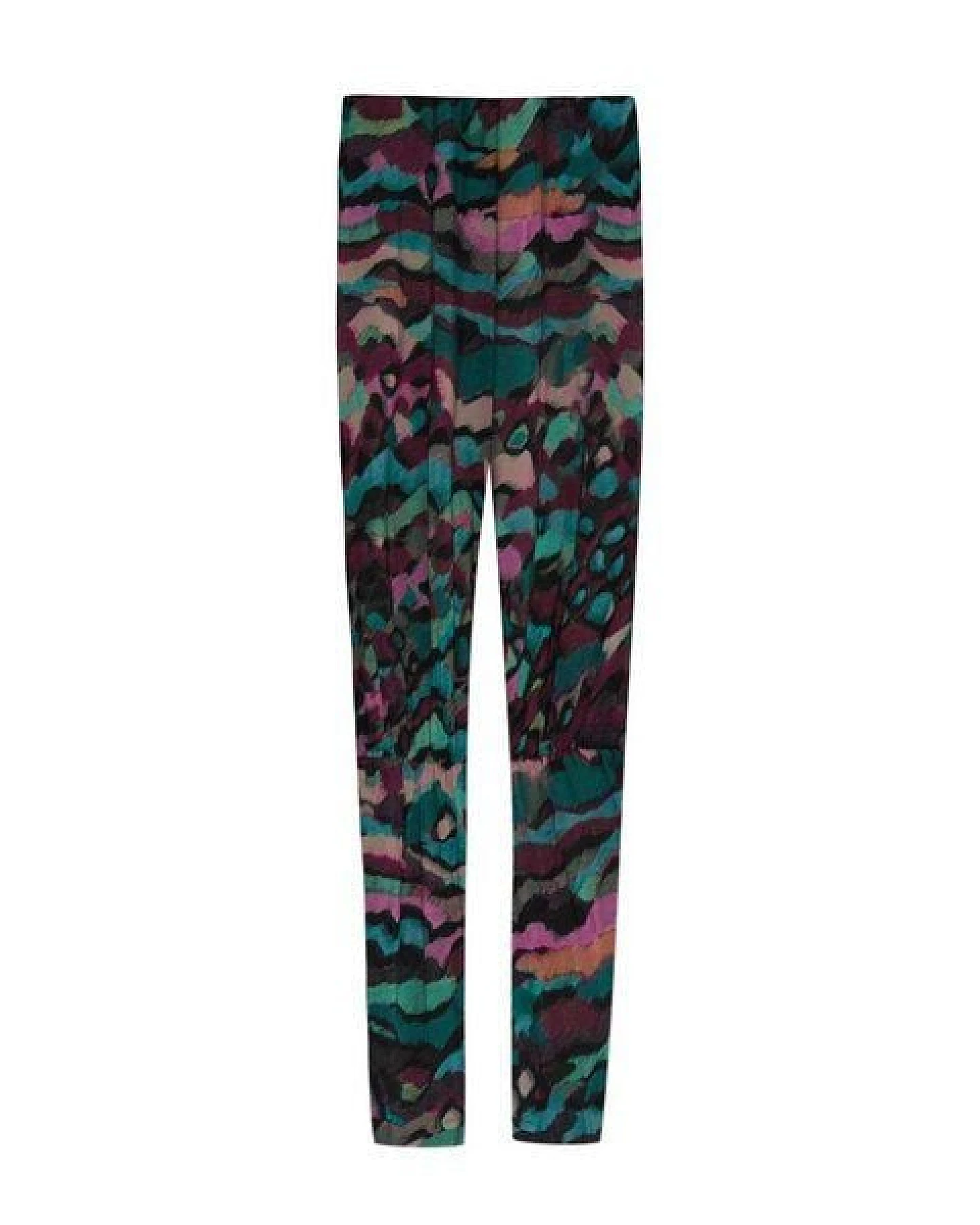 WiDDA berlin bunte Leggings BASIC aus ECOVERO Jersey – Ansicht 2