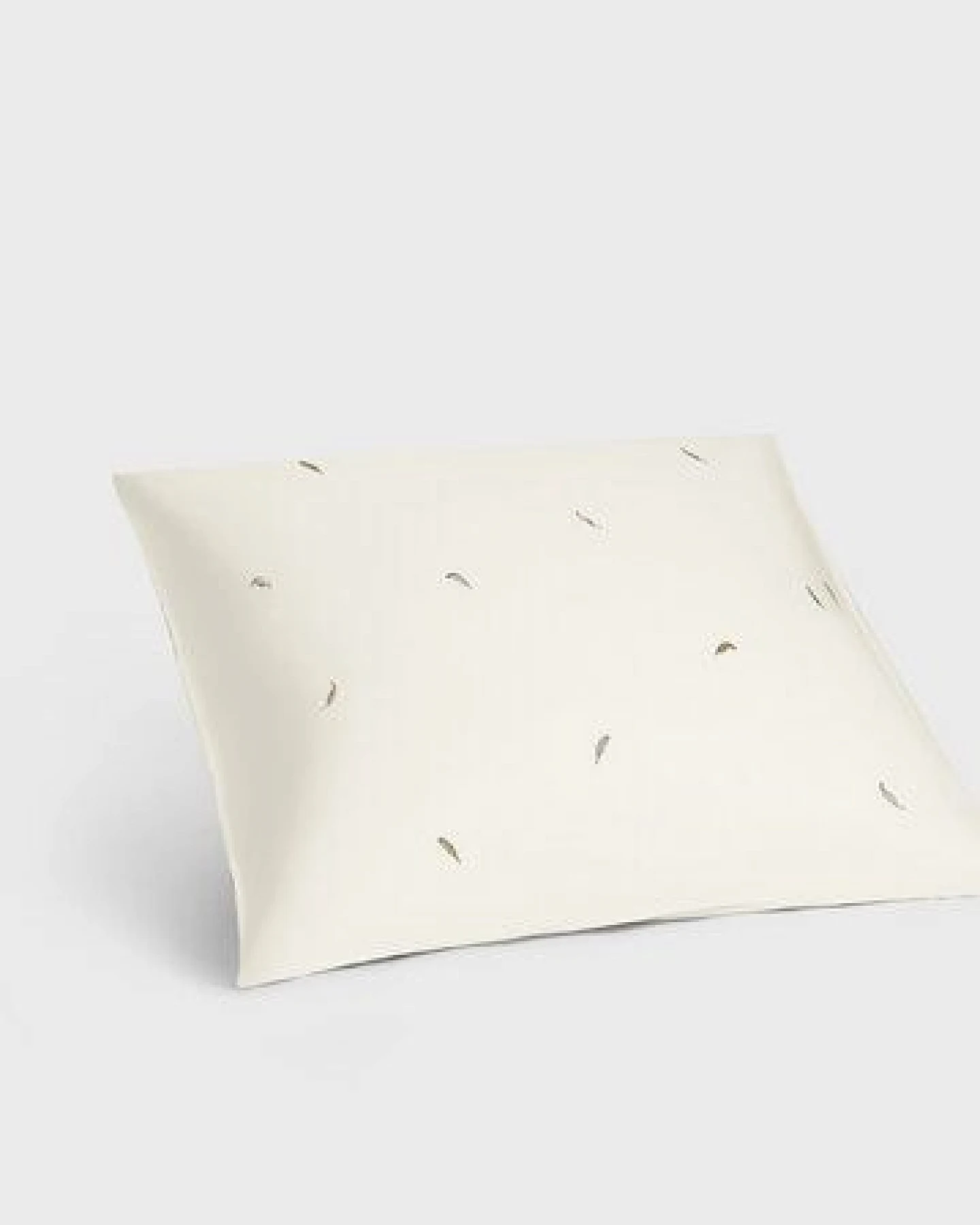 Kissenbezug Feather "Yumeko" aus Baumwollsatin – Ansicht 2