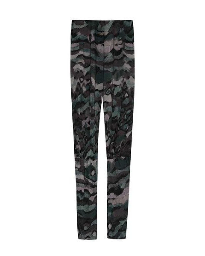 WiDDA berlin BASIC Leggings aus ECOVERO Jersey grau gemustert