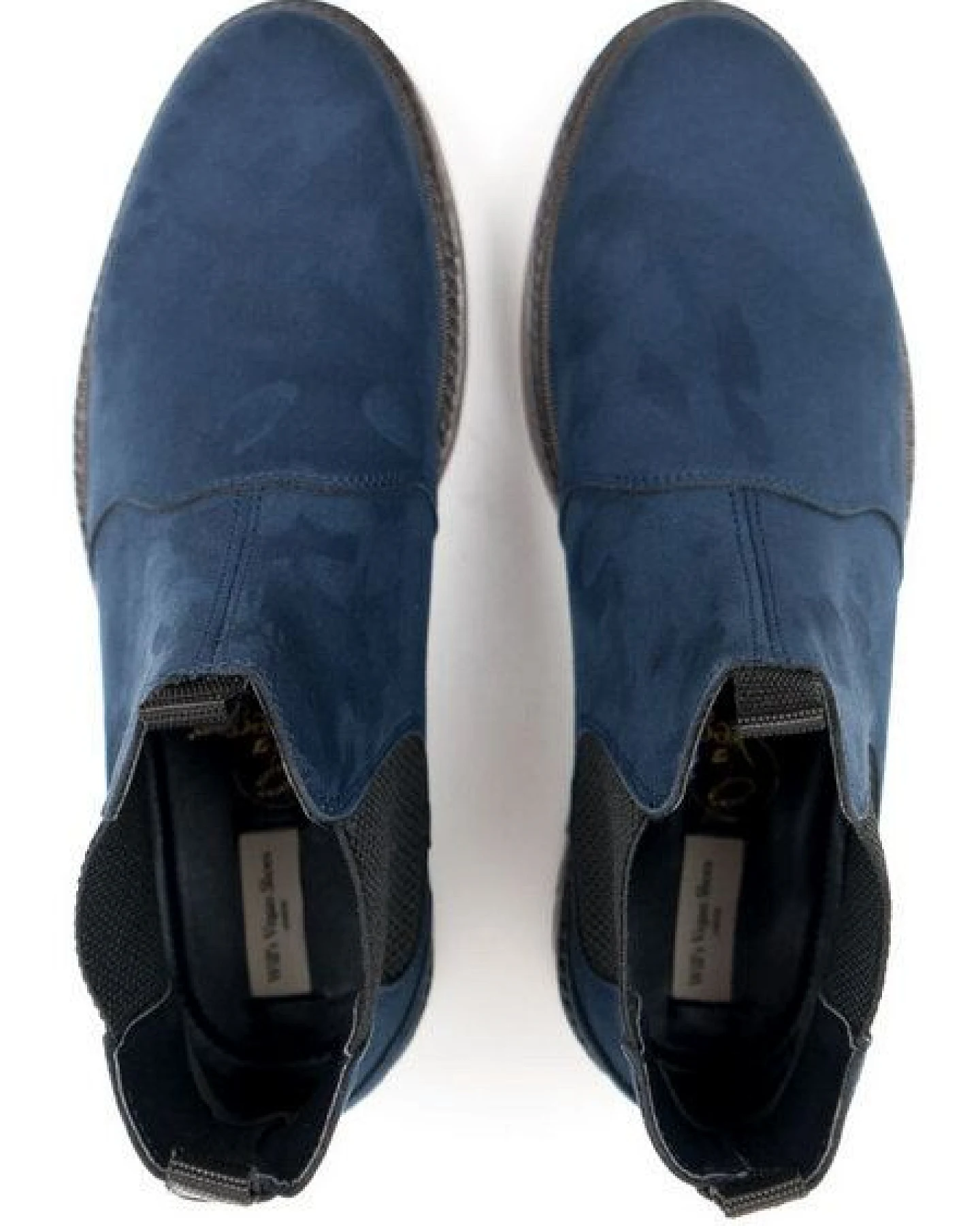 Will's Vegan Shop Continental Chelsea-Stiefel Veganes Wildleder Damen – Ansicht 3