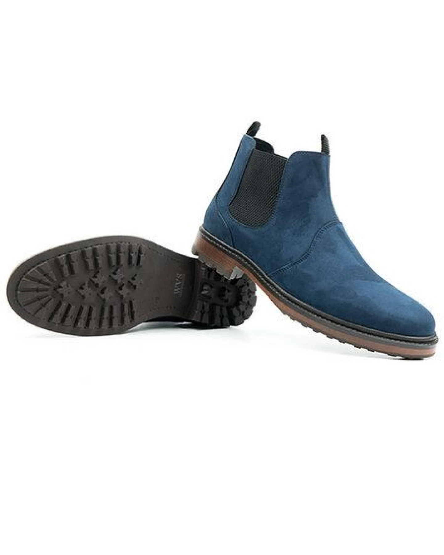 Will's Vegan Shop Continental Chelsea-Stiefel Veganes Wildleder Damen – Ansicht 4