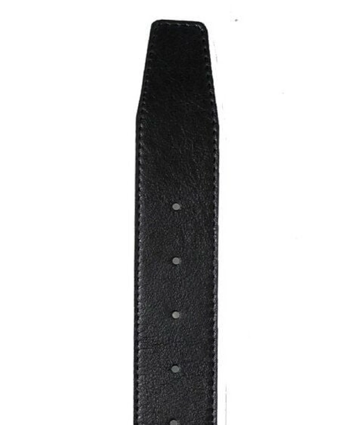 Will's Vegan Shop Jeansgürtel 4cm Schwarz Herren – Ansicht 3