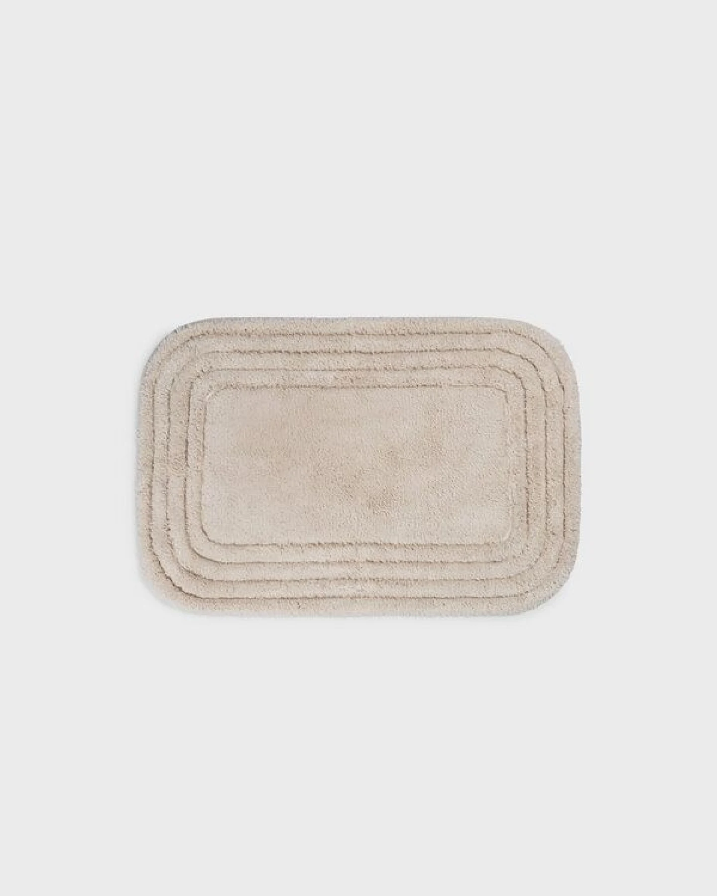 Yumeko Ovale Badematte 60x90 cm aus Bio-Baumwolle – Ansicht 2