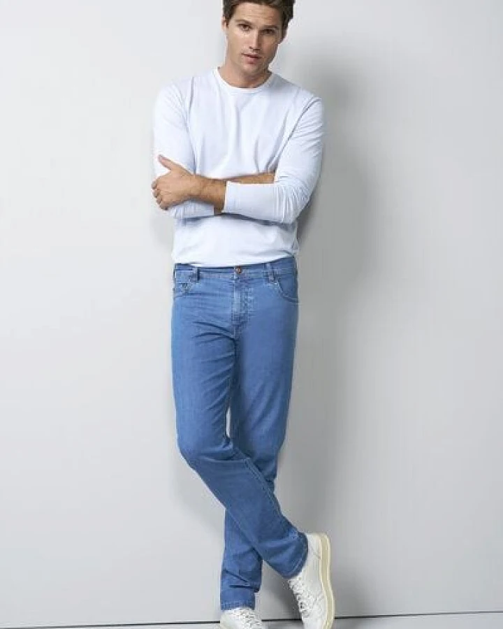 M 5 BY MEYER Ultraleichte Jeans