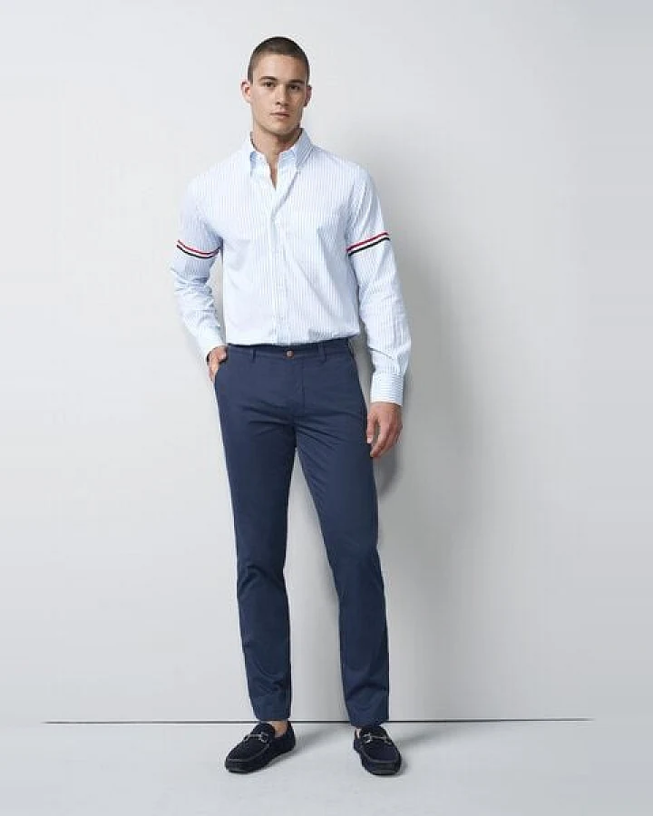 M 5 BY MEYER Chino mit Stretchbund