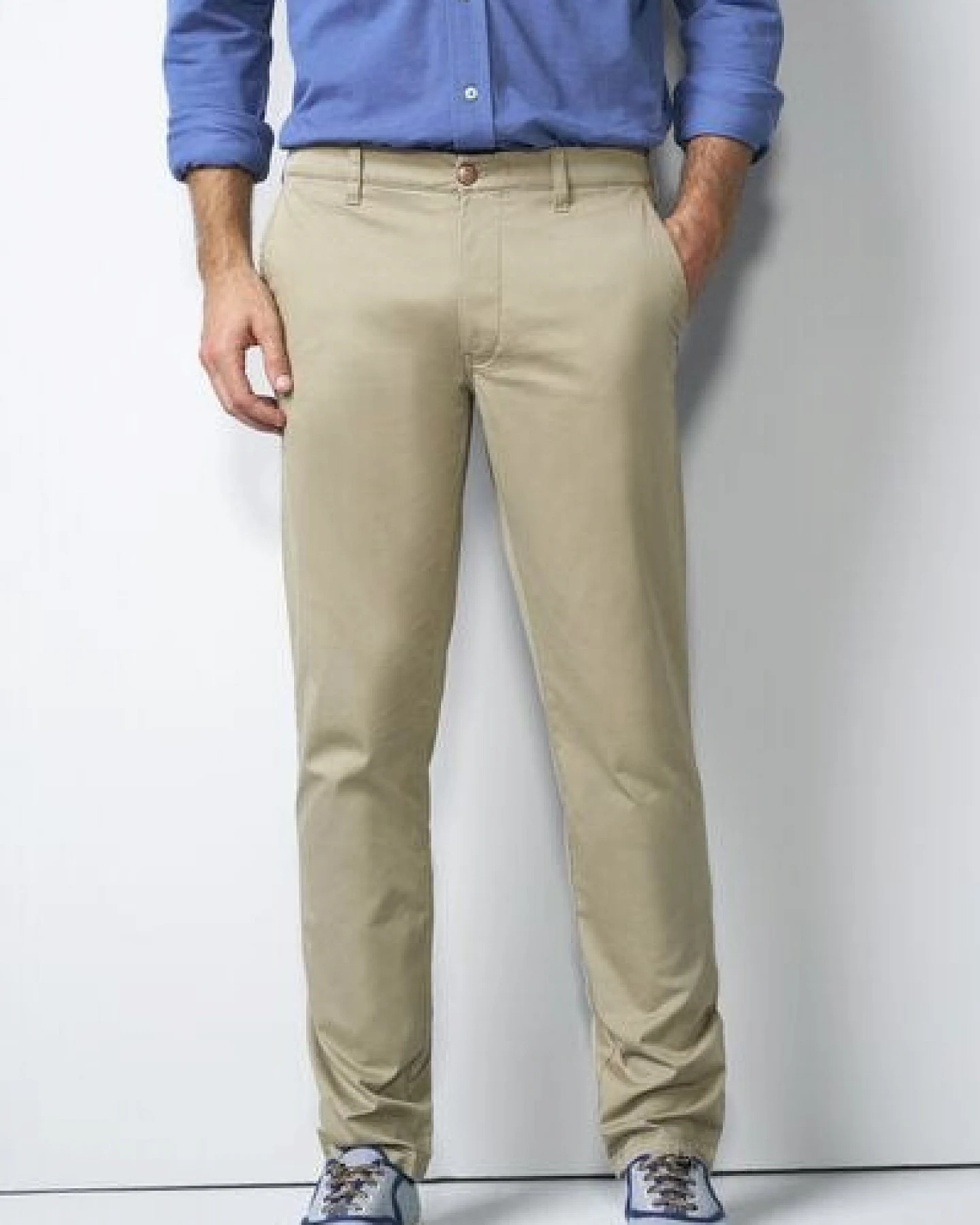 M 5 BY MEYER Chino mit Stretchbund – Ansicht 2