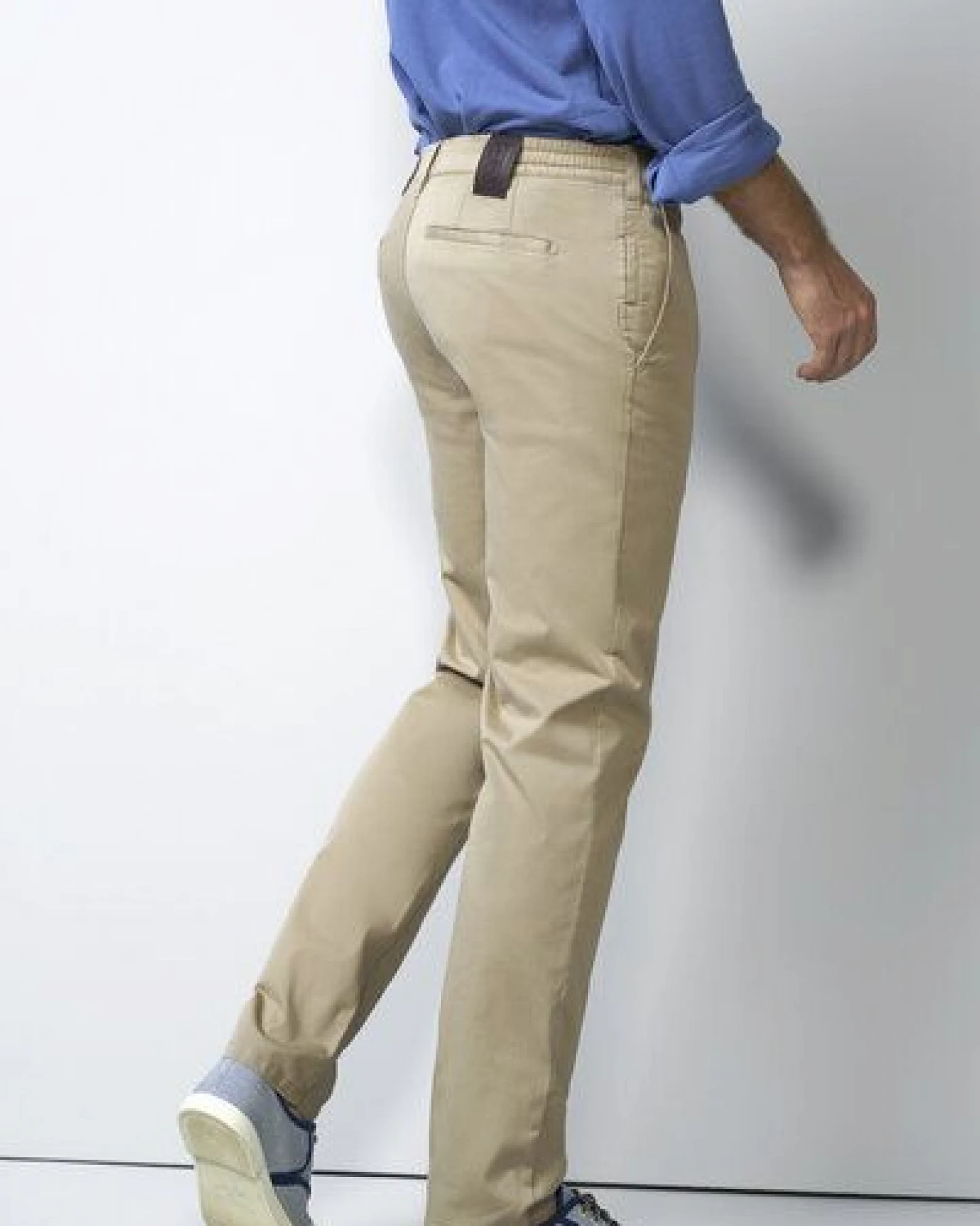 M 5 BY MEYER Chino mit Stretchbund – Ansicht 3