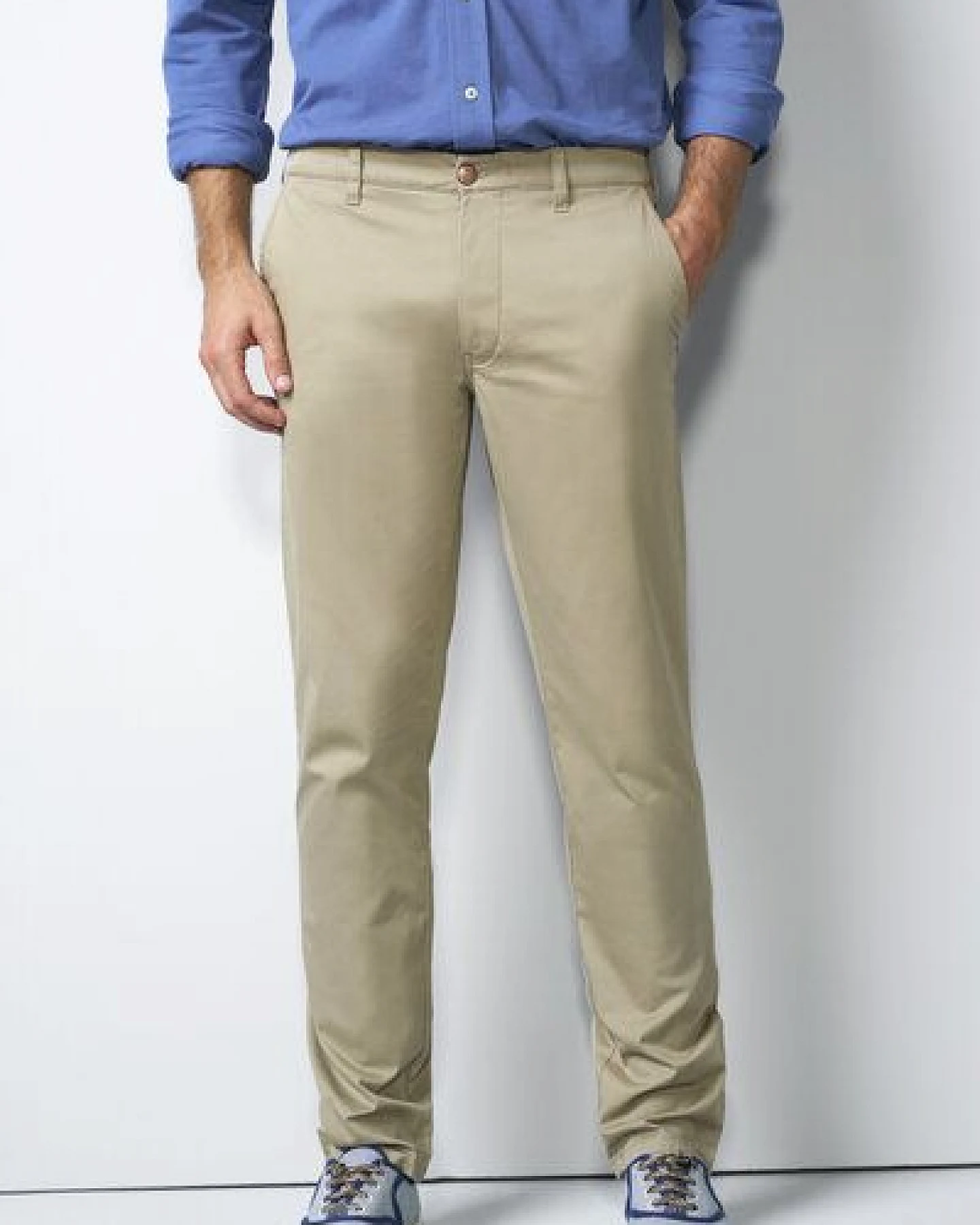 M 5 BY MEYER Chino mit Stretchbund – Ansicht 2