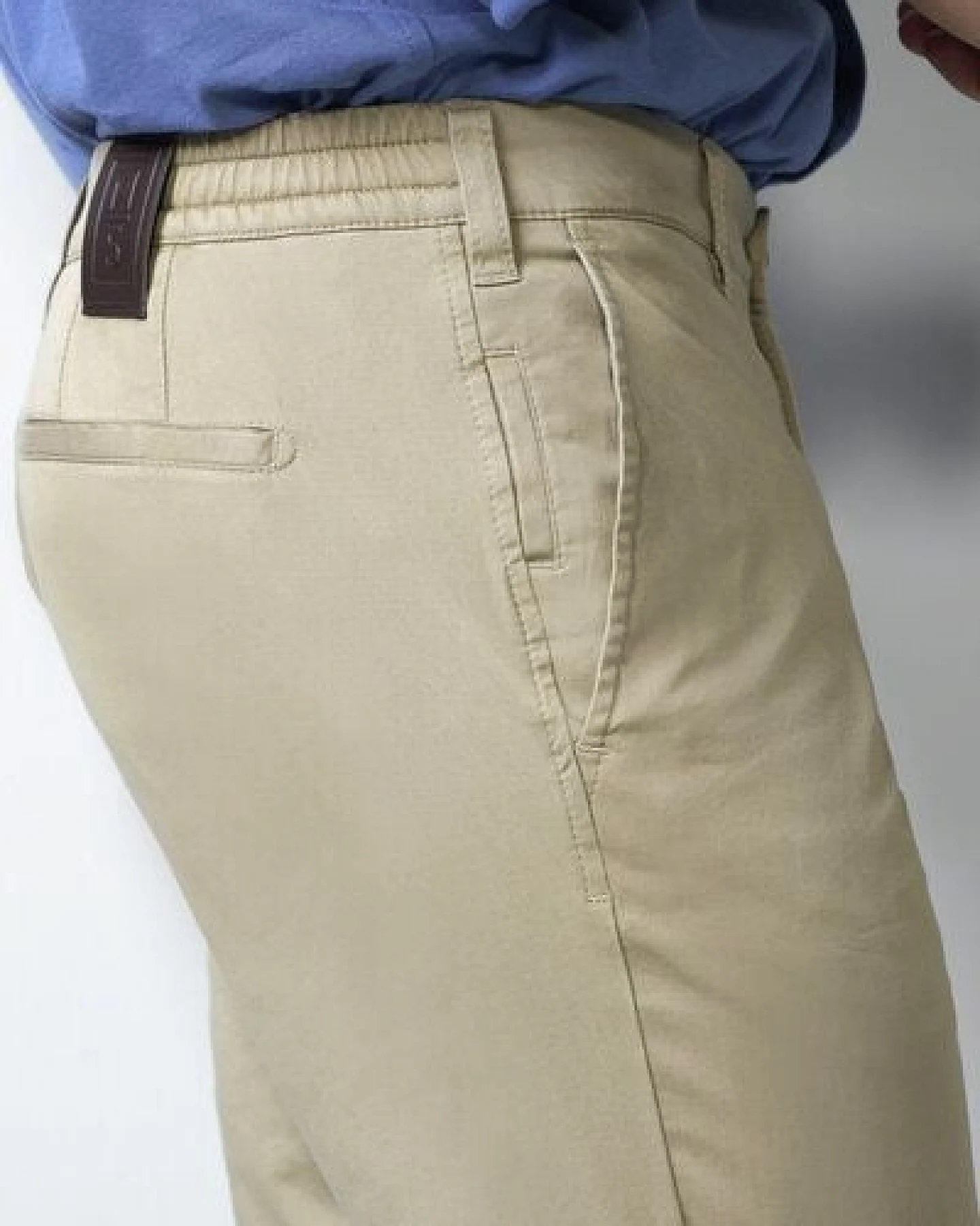 M 5 BY MEYER Chino mit Stretchbund – Ansicht 4