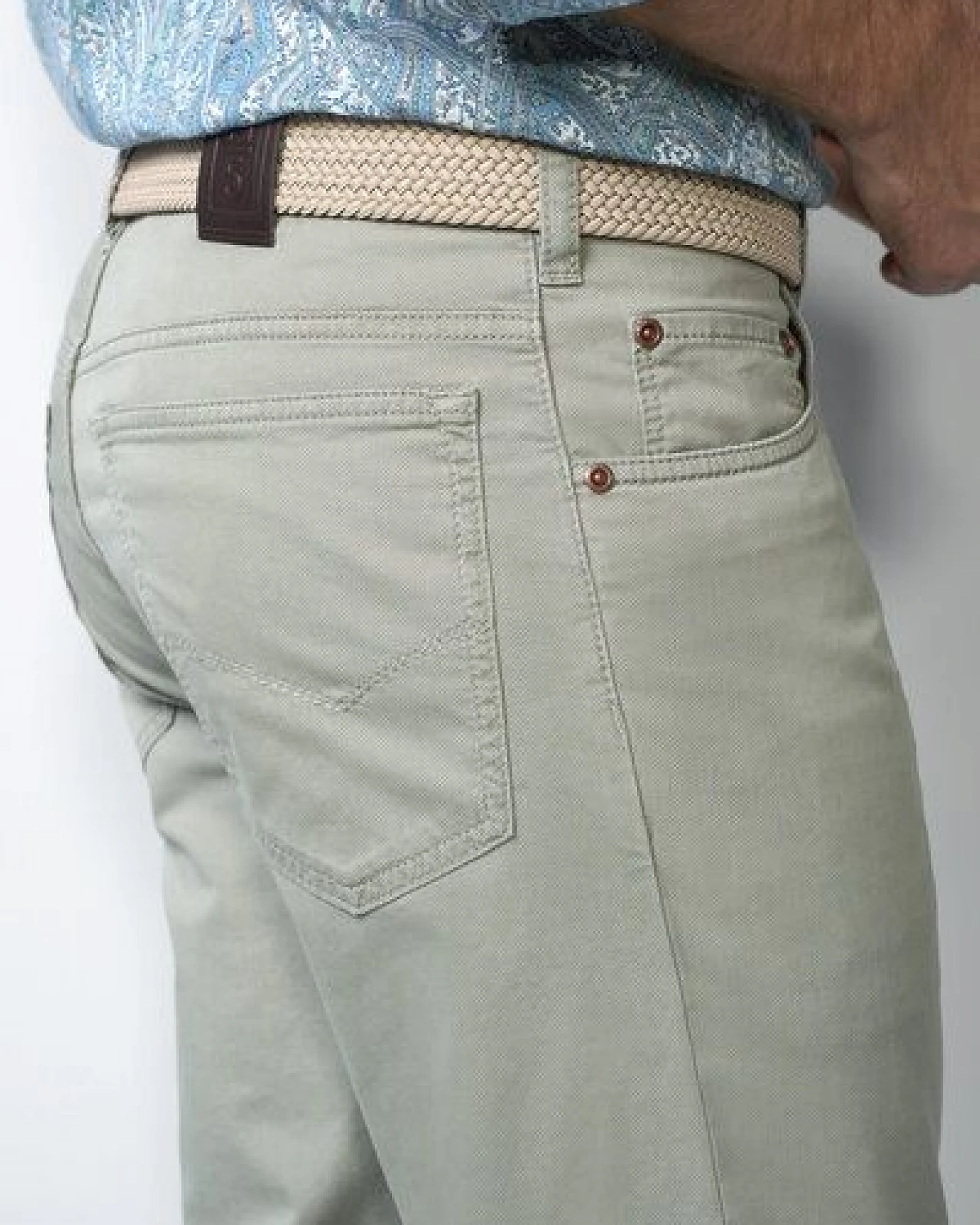 M 5 BY MEYER Five Pocket im Mikro Print – Ansicht 4