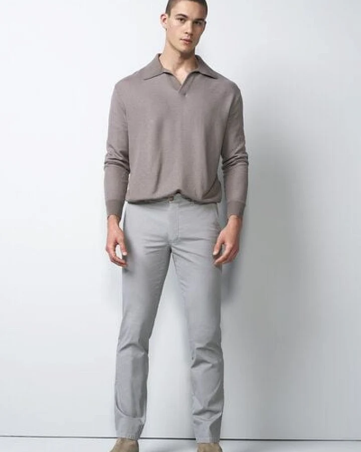 M 5 BY MEYER Chino mit Stretchbund