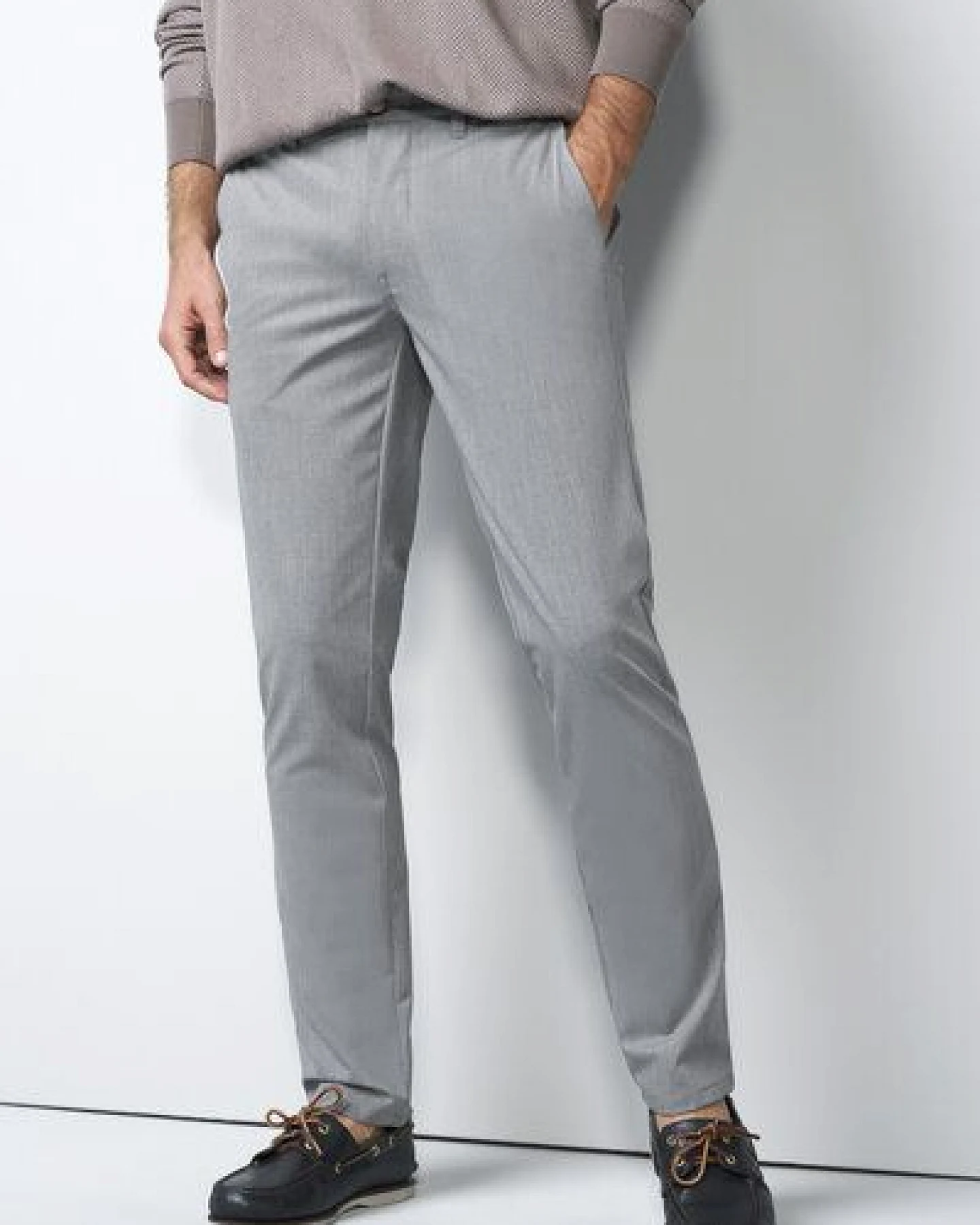 M 5 BY MEYER Chino mit Stretchbund – Ansicht 2