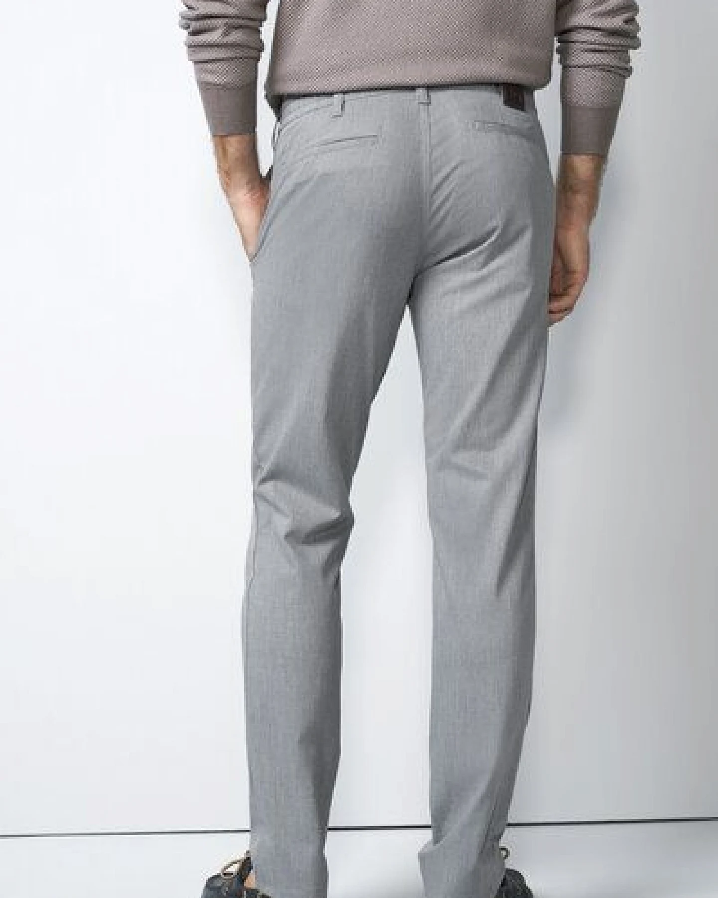 M 5 BY MEYER Chino mit Stretchbund – Ansicht 3
