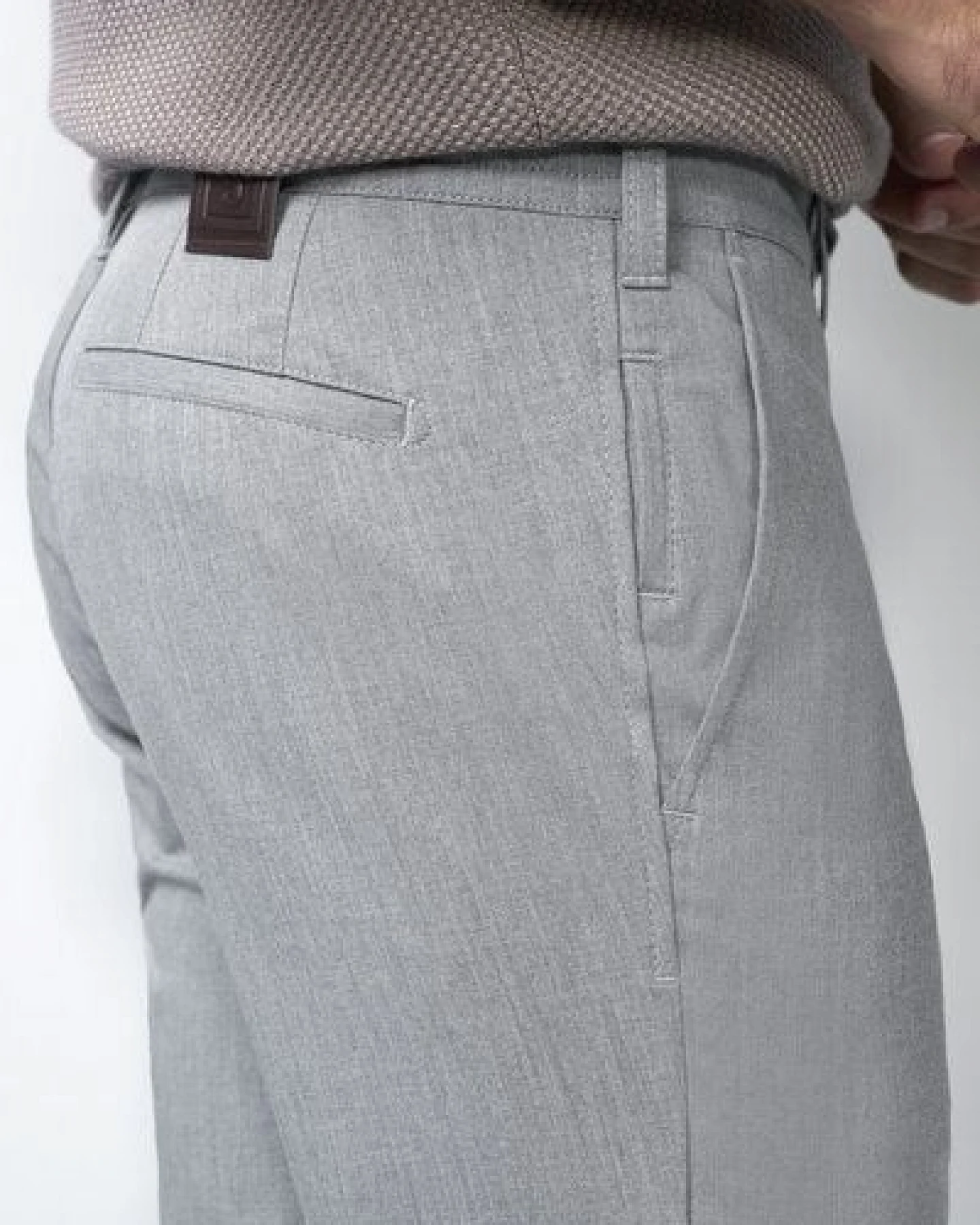 M 5 BY MEYER Chino mit Stretchbund – Ansicht 4