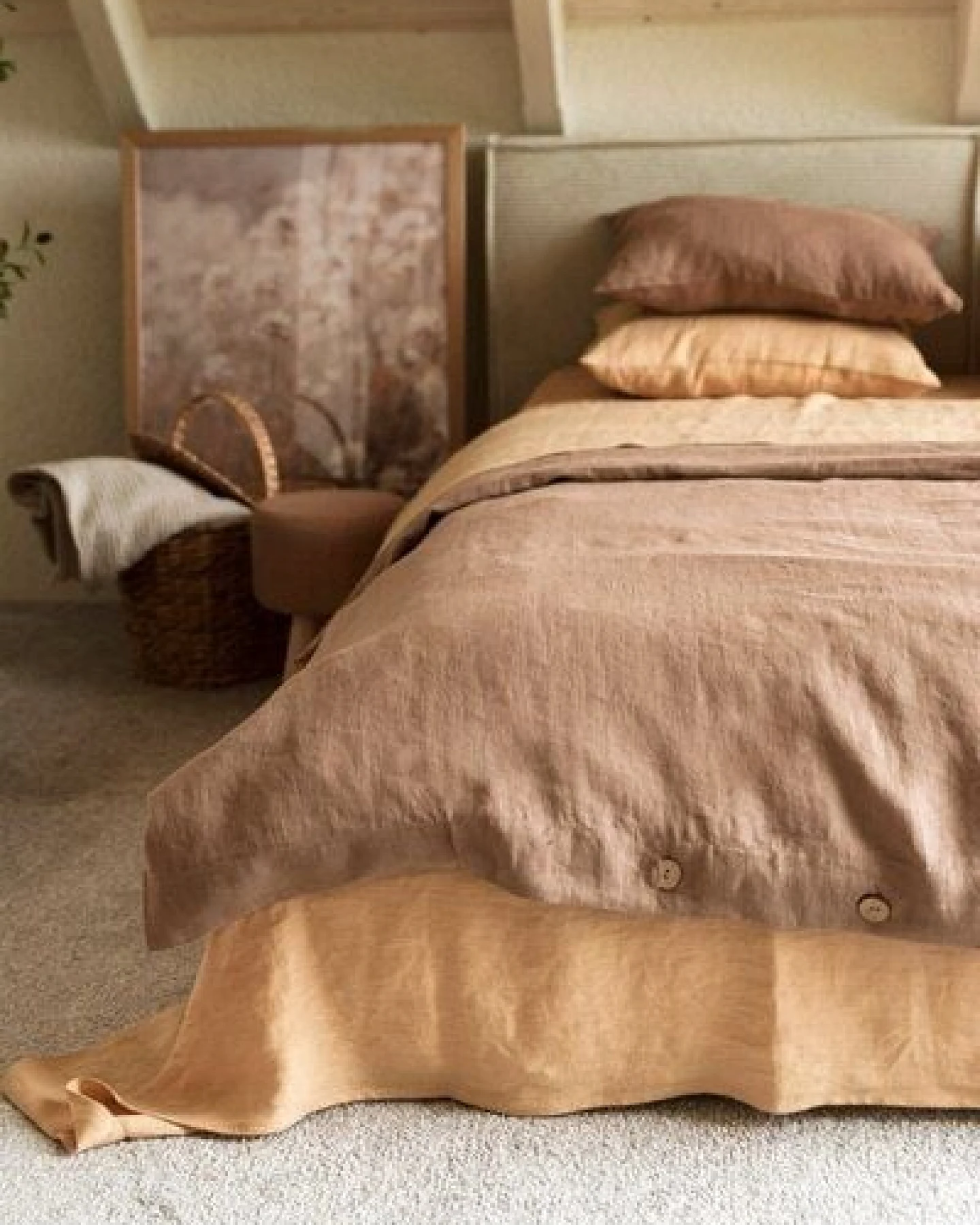 AmourLinen Bettwäsche-Set aus Leinen – Ansicht 3