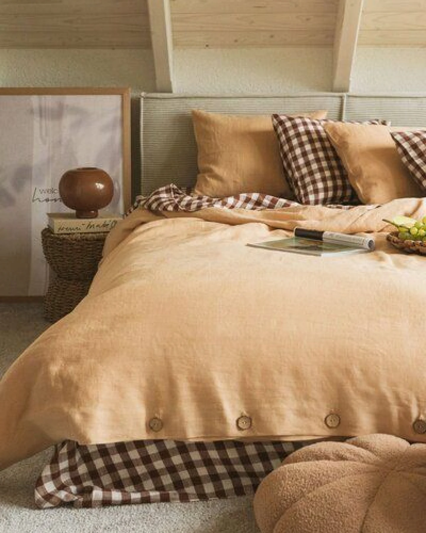AmourLinen Bettwäsche-Set aus Leinen – Ansicht 2
