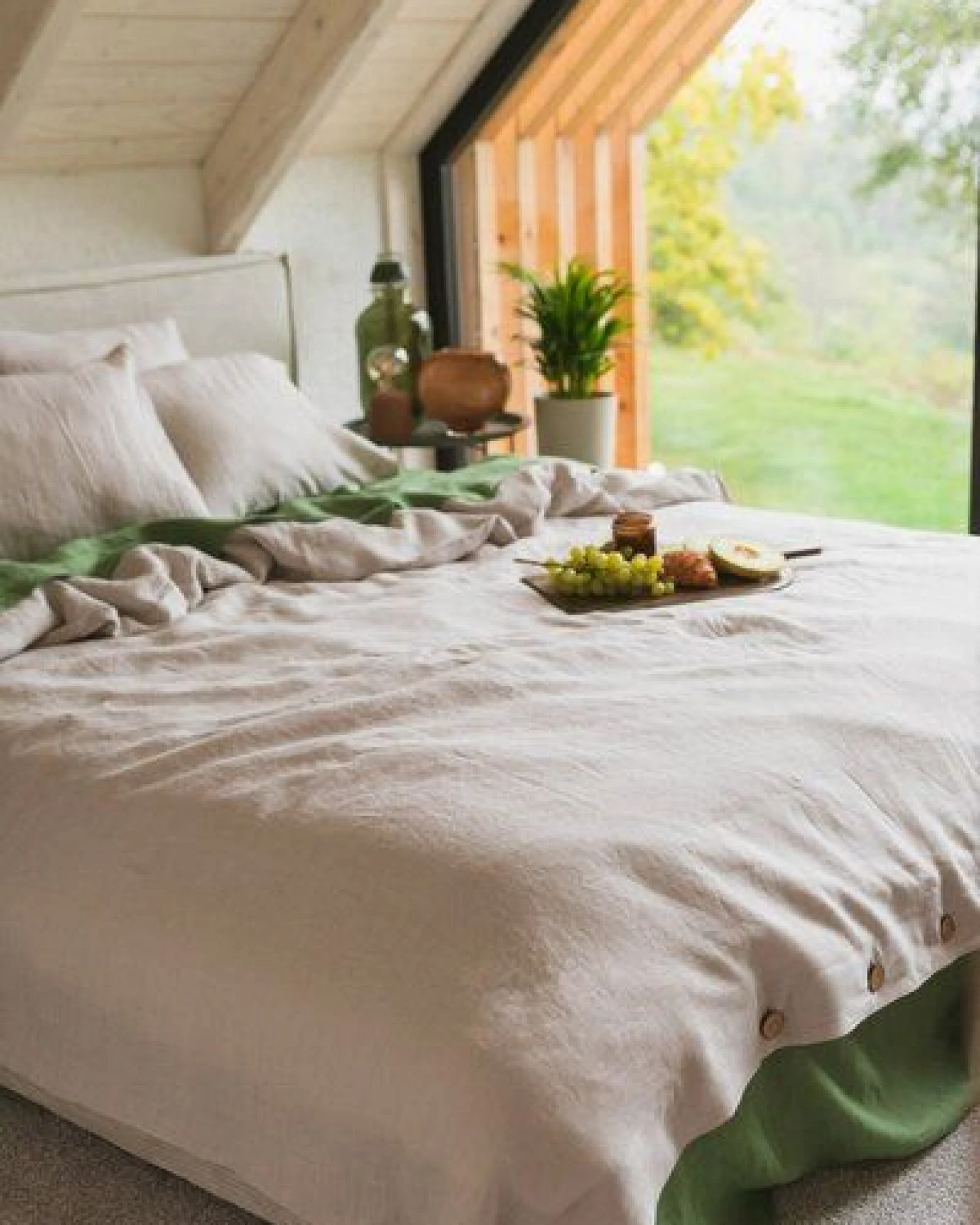 AmourLinen Bettwäsche-Set aus Leinen – Ansicht 2
