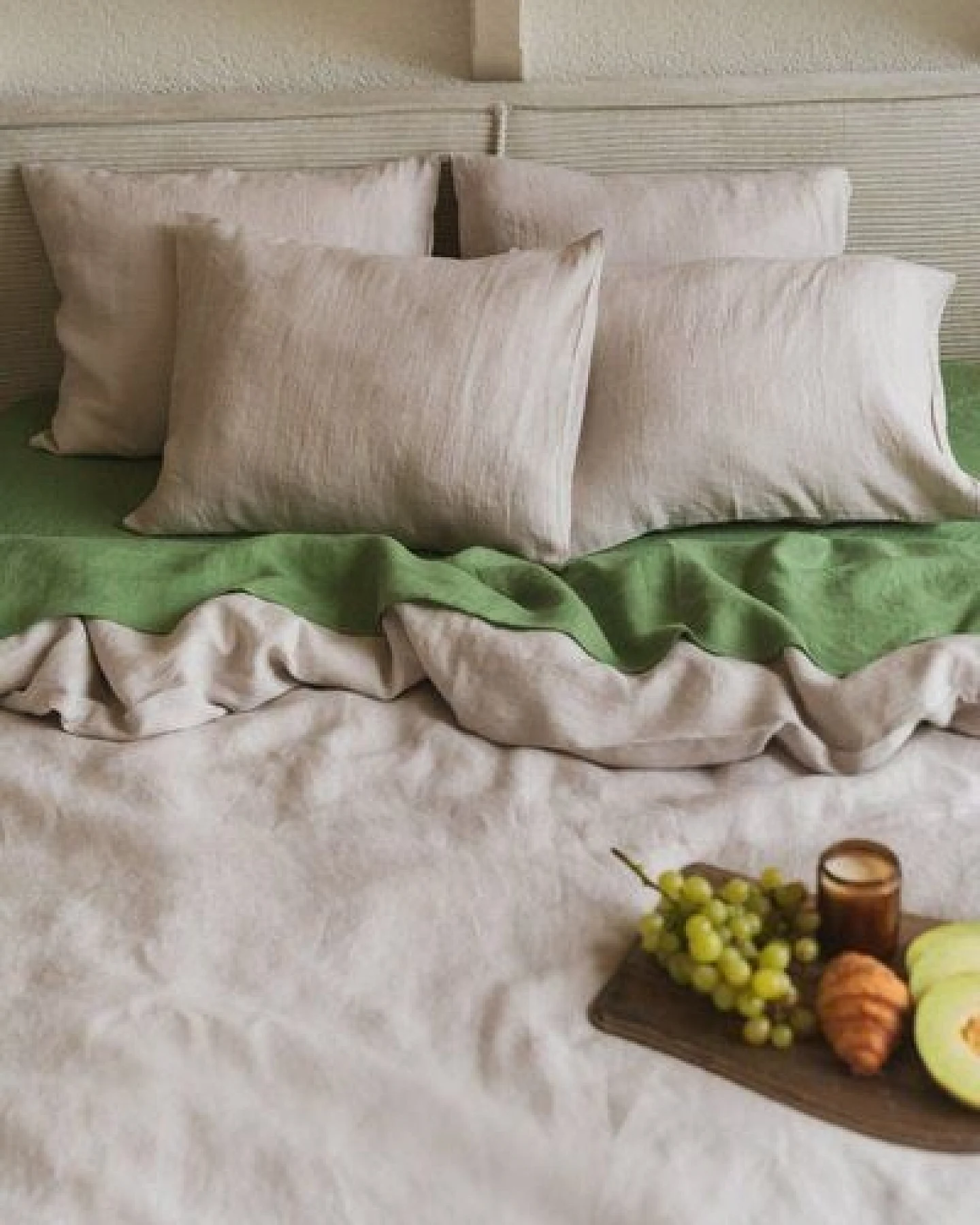 AmourLinen Bettwäsche-Set aus Leinen – Ansicht 3