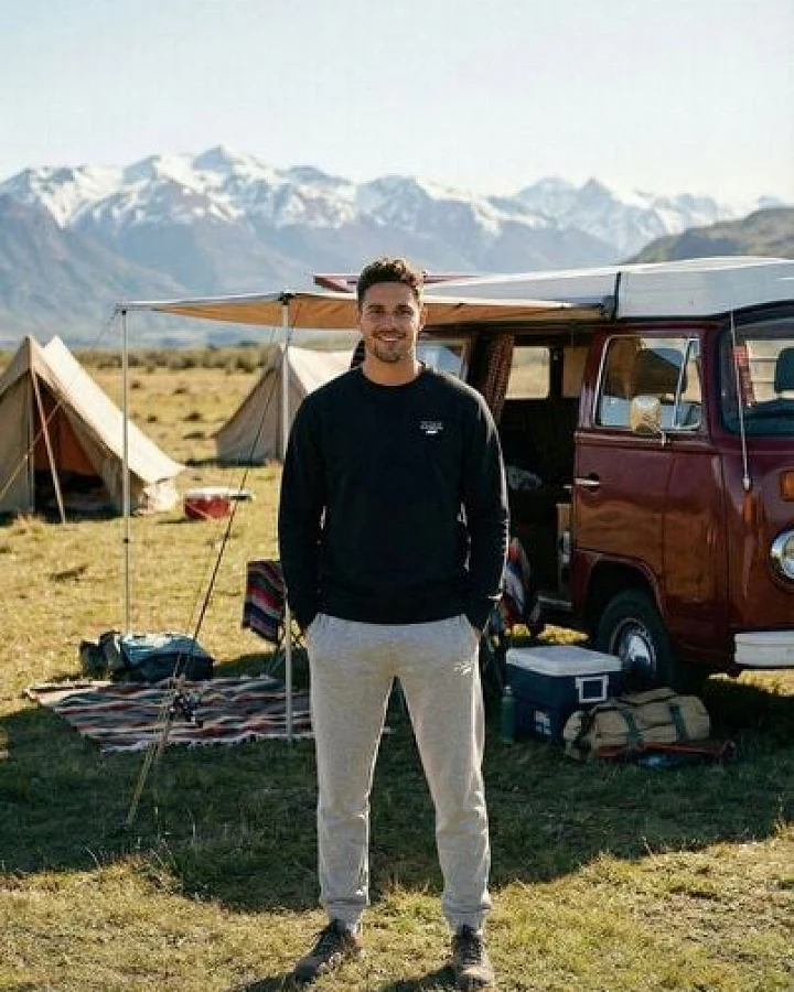 THE FACE OF ELEMENTS ELEMENT - REGULAR FIT SWEATSHIRT AUS 100% BIO-BAUMWOLLE