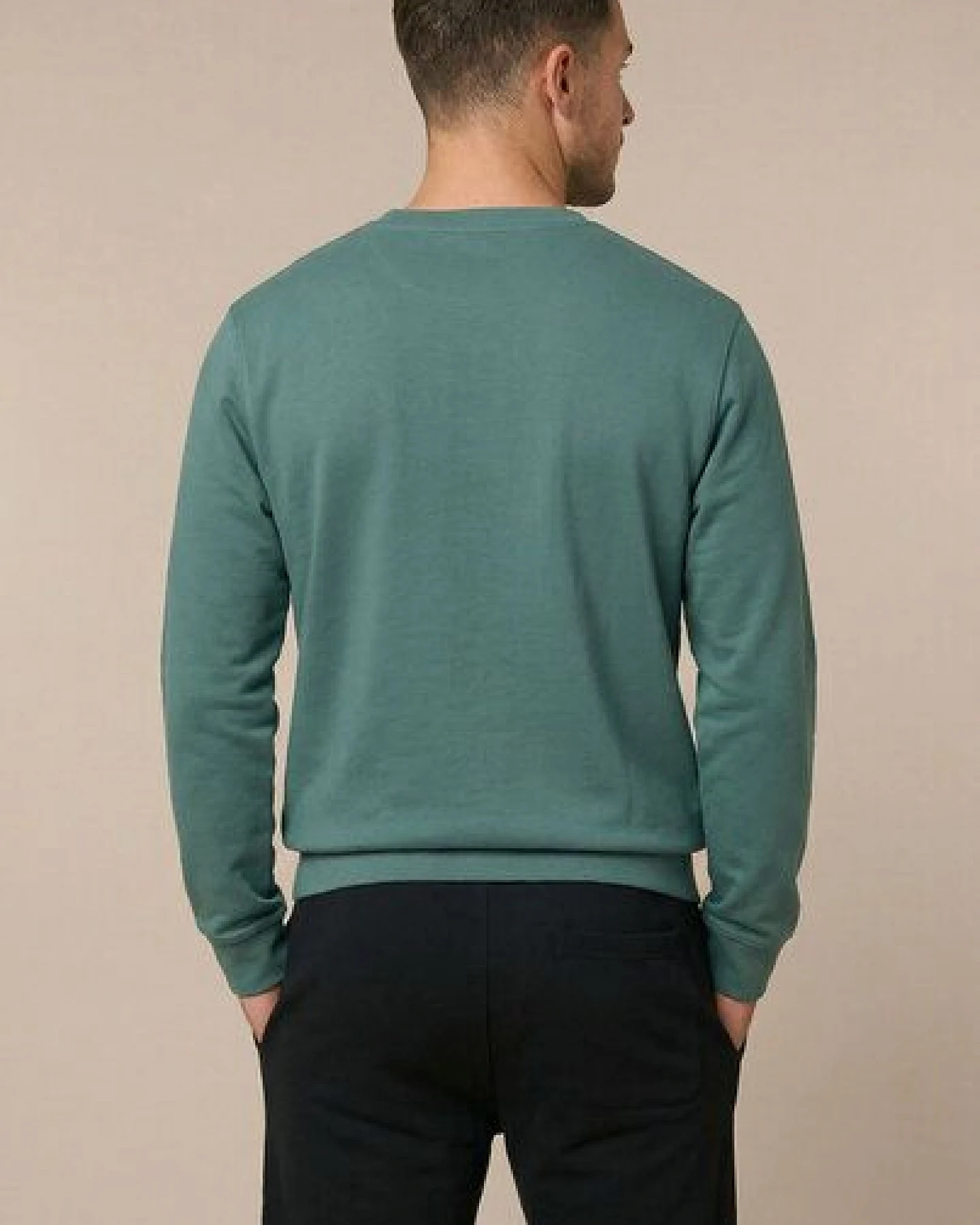 THE FACE OF ELEMENTS ELEMENT - REGULAR FIT SWEATSHIRT AUS 100% BIO-BAUMWOLLE – Ansicht 4